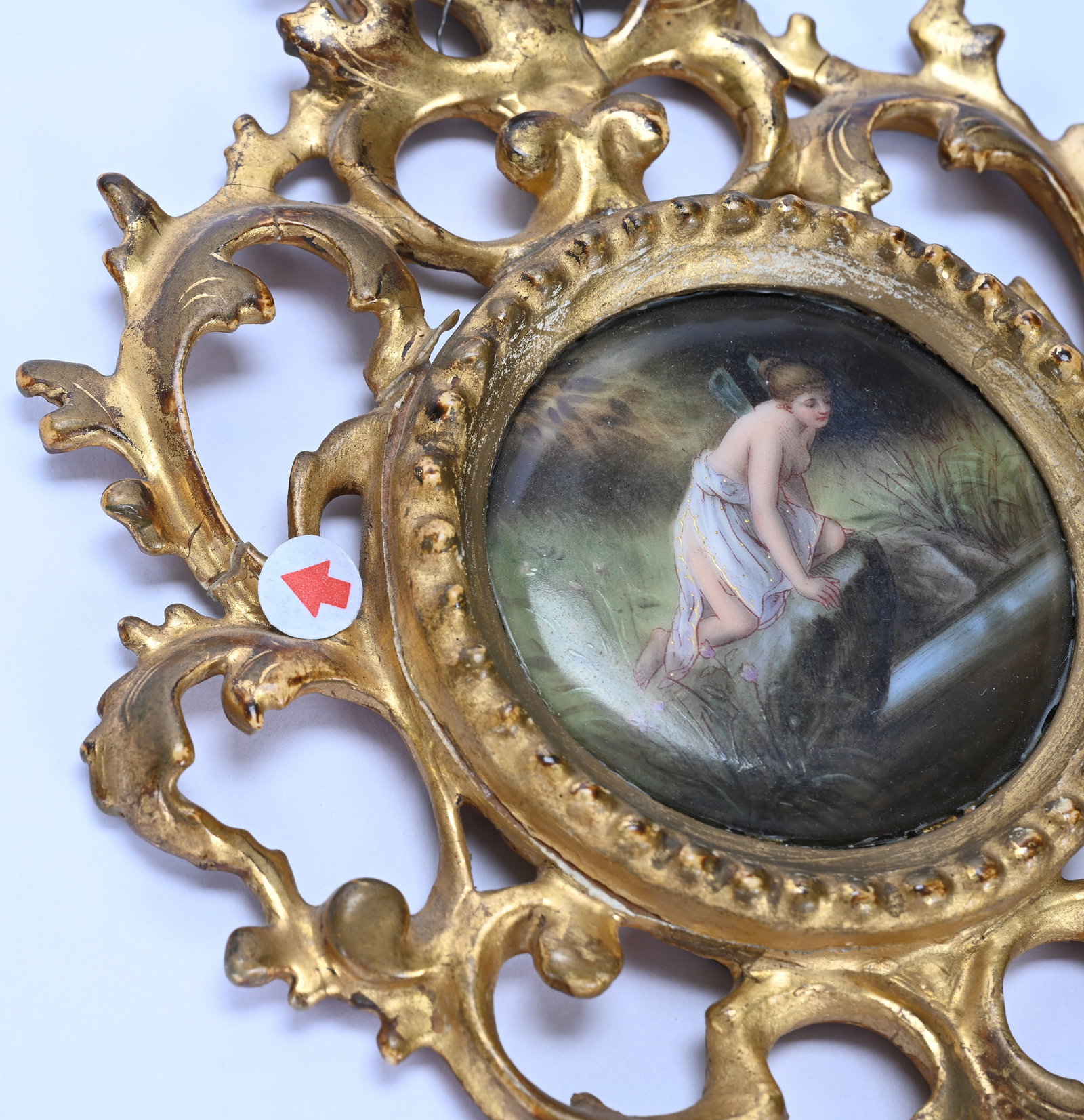 Framed Porcelain - 5