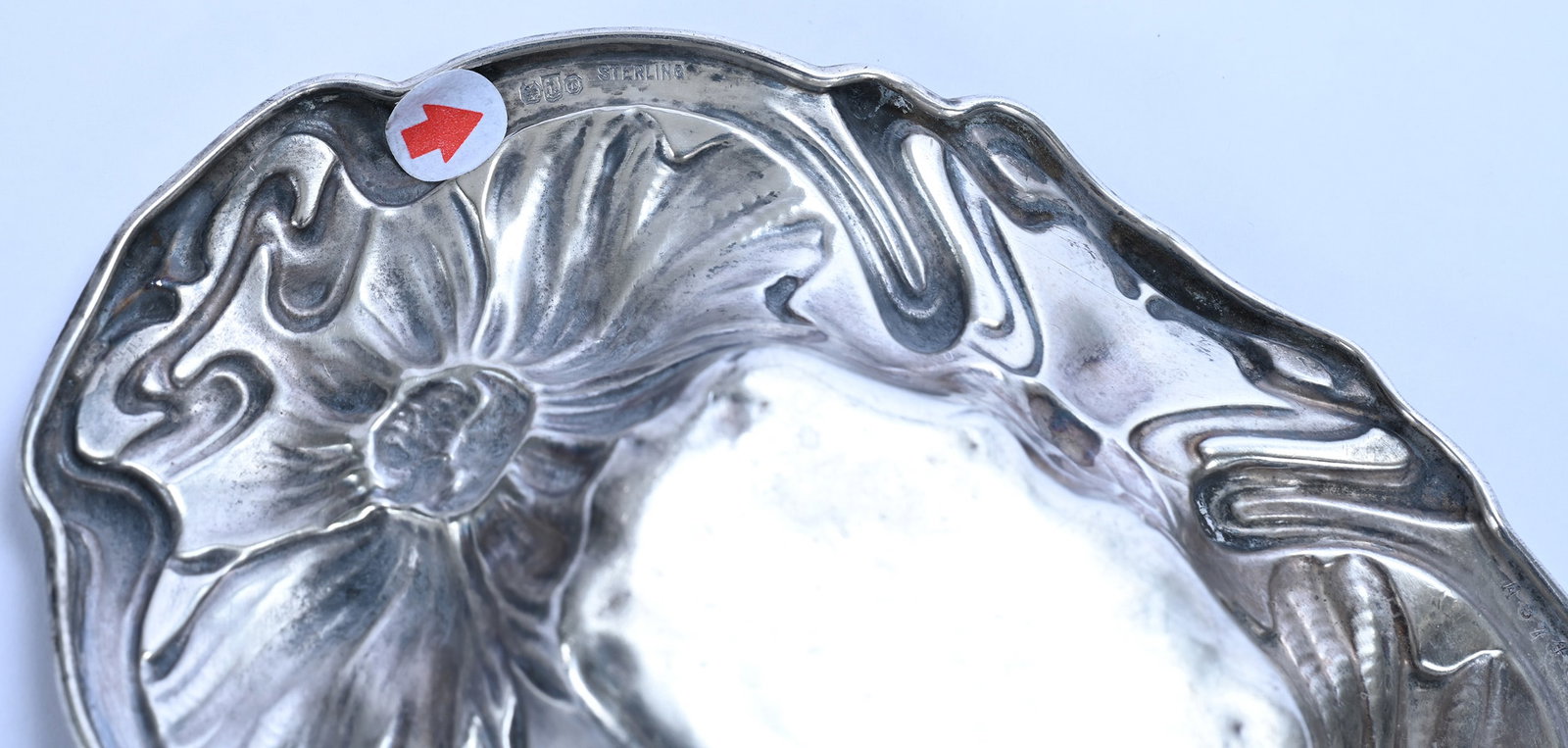 Pair Solid Sterling Trays - 3