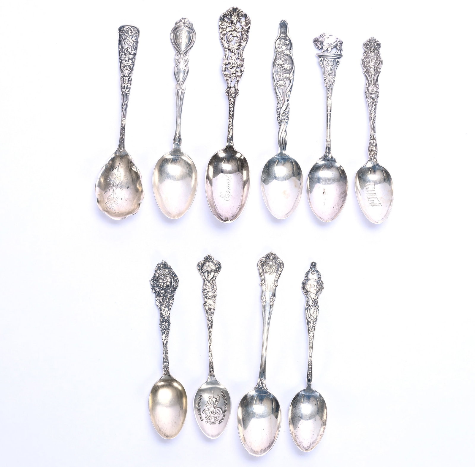 (10) Sterling Silver Teaspoons (1 of 5)