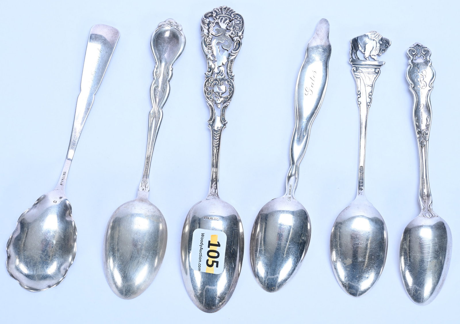 (10) Sterling Silver Teaspoons - 4