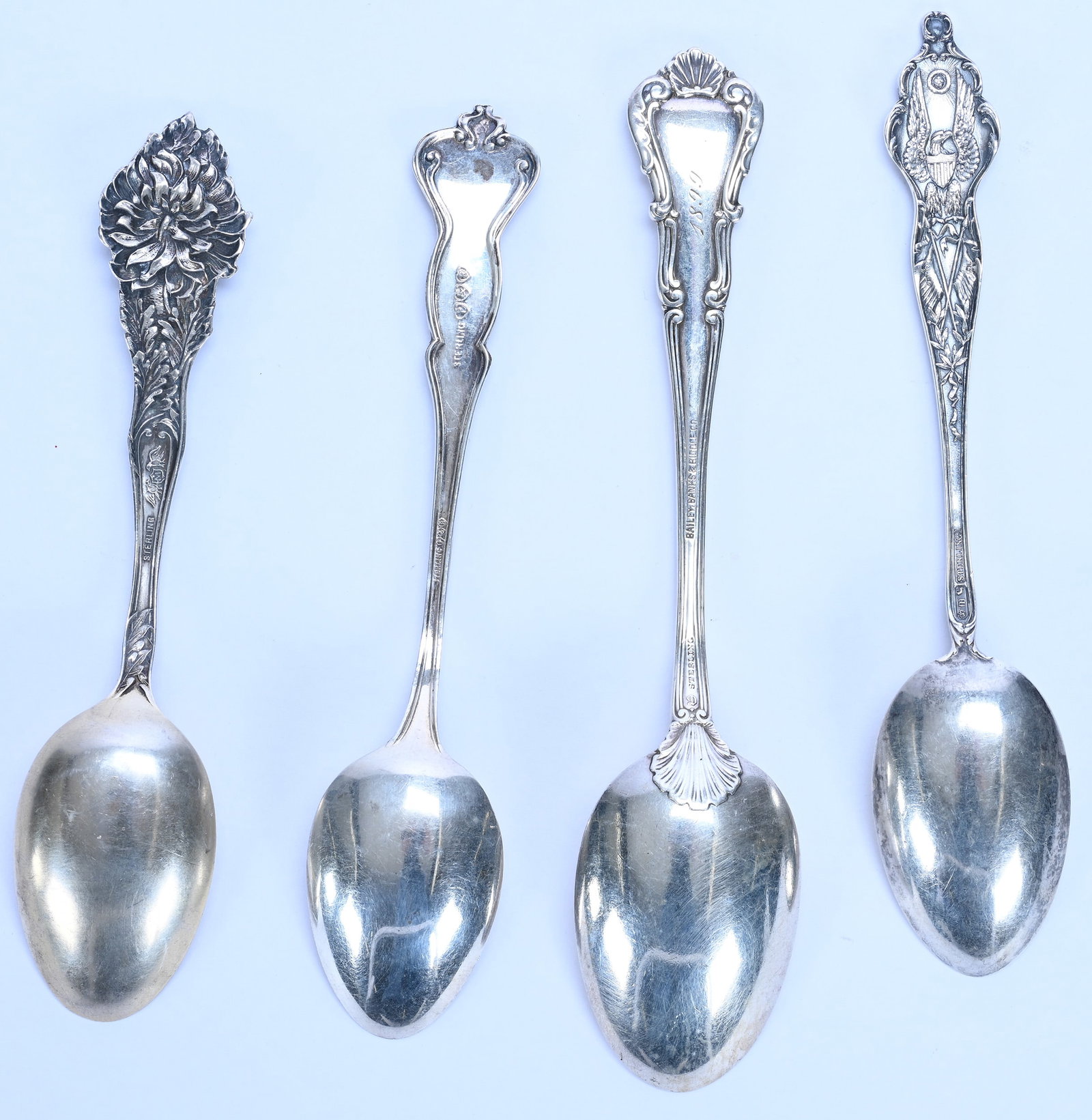 (10) Sterling Silver Teaspoons - 5