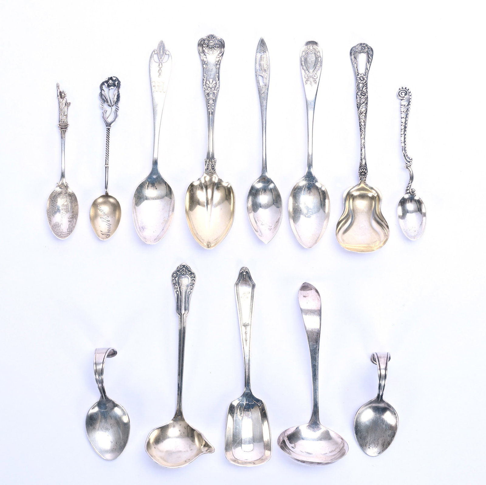 (12) Sterling Silver Spoons (1 of 5)