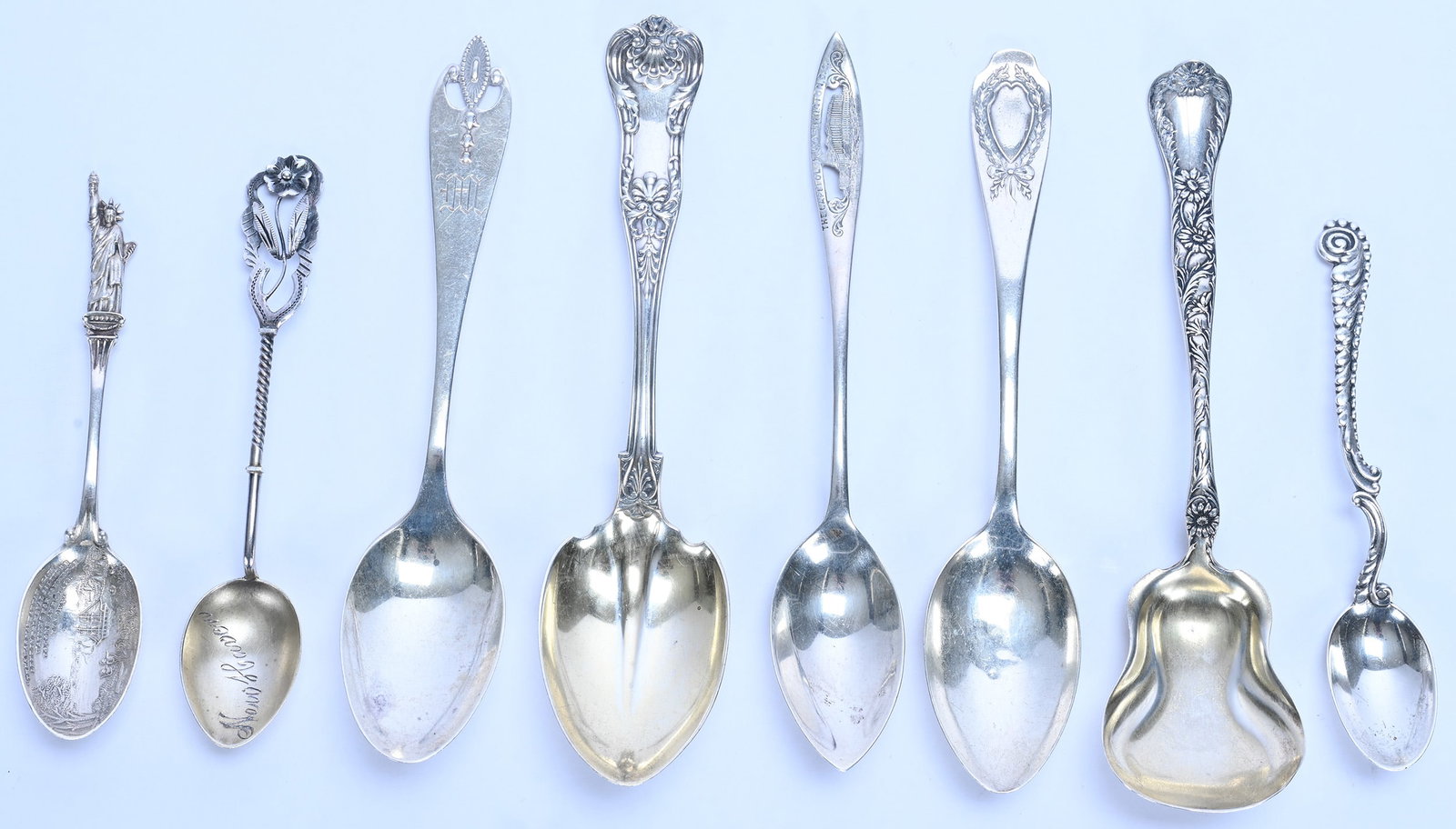 (12) Sterling Silver Spoons - 2