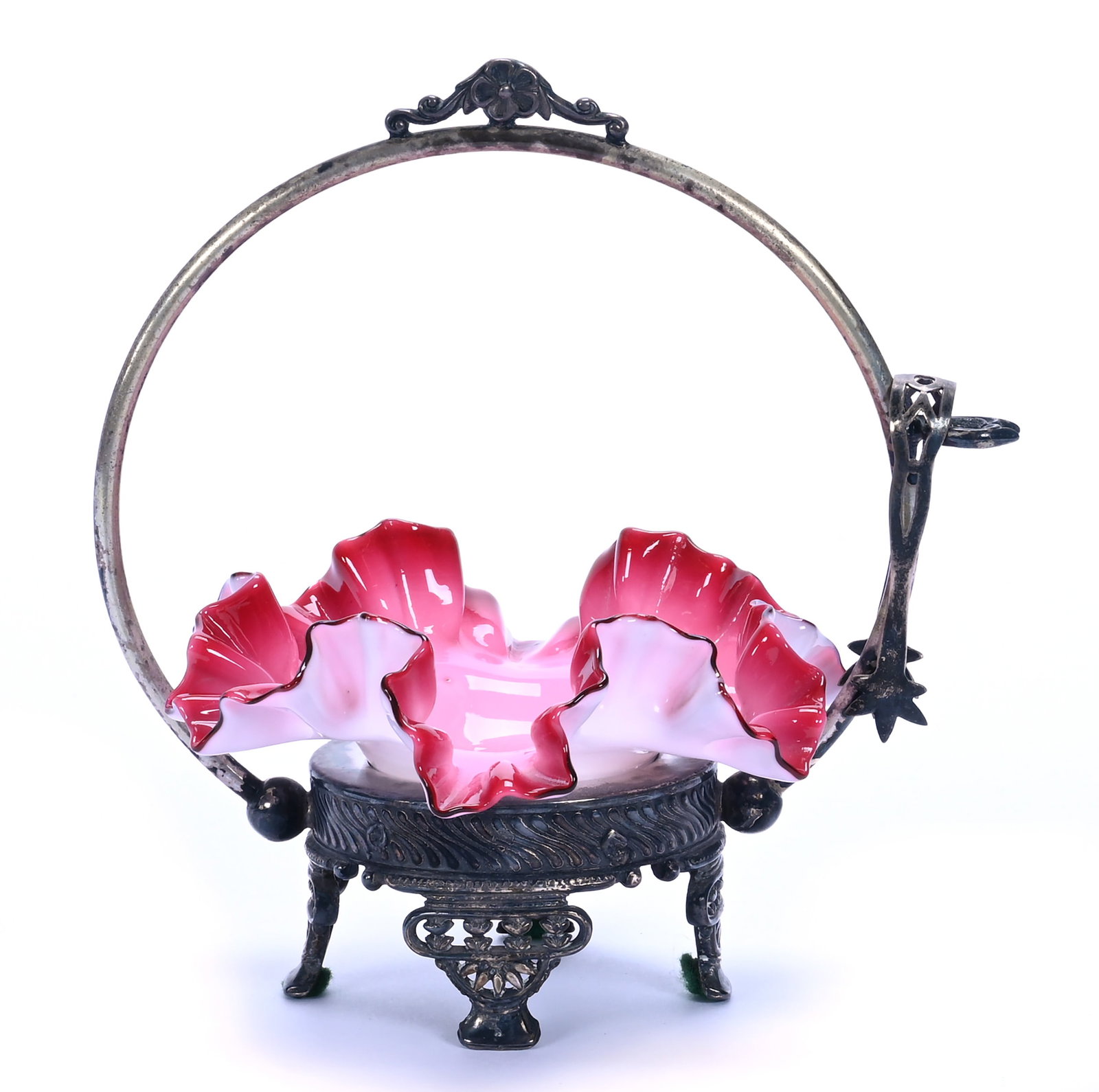 Miniature Victorian Brides Basket (1 of 3)