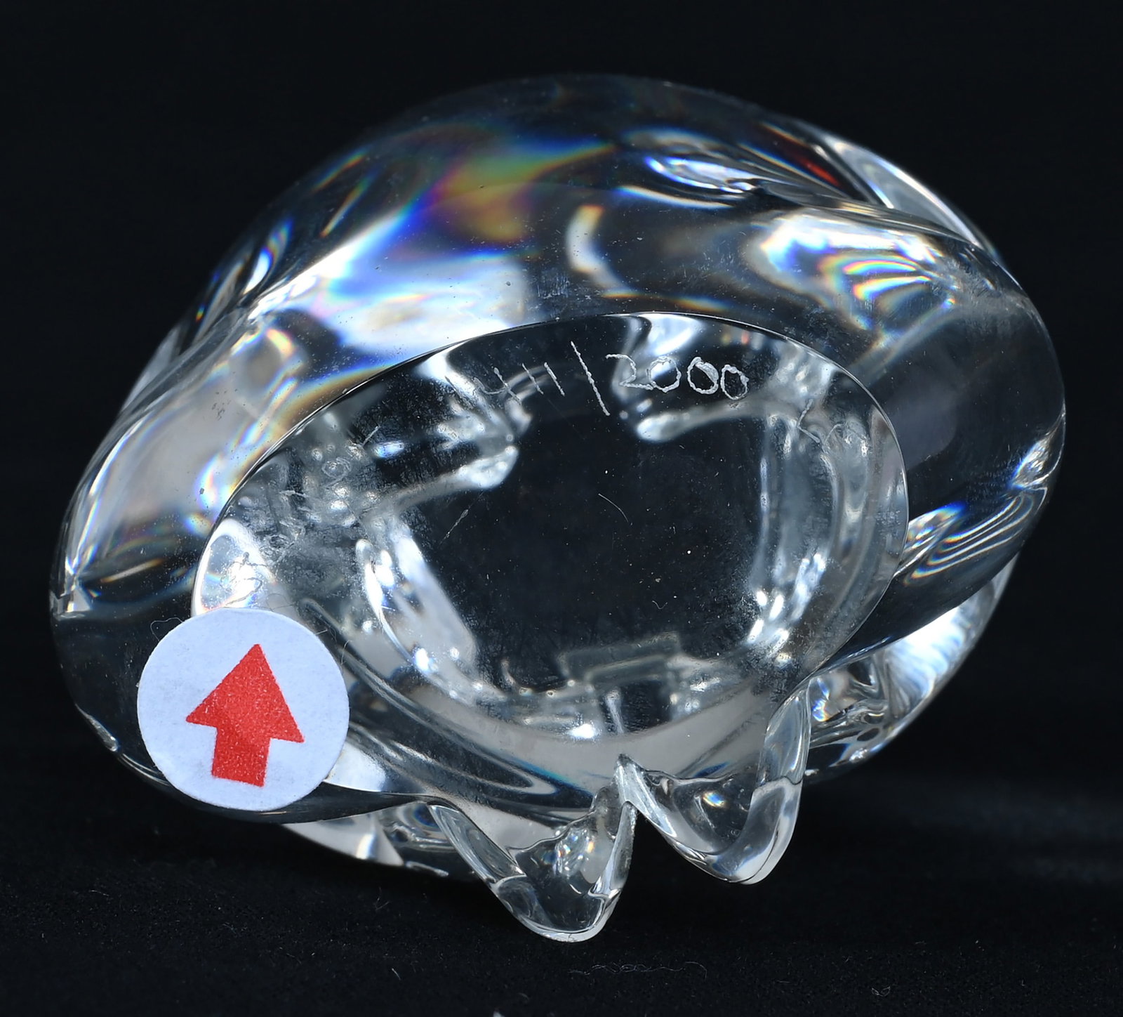 (3) Crystal Figurines, Signed Steuben - 4