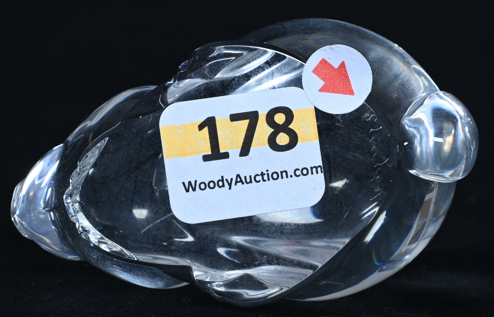 (3) Crystal Figurines, Signed Steuben - 5