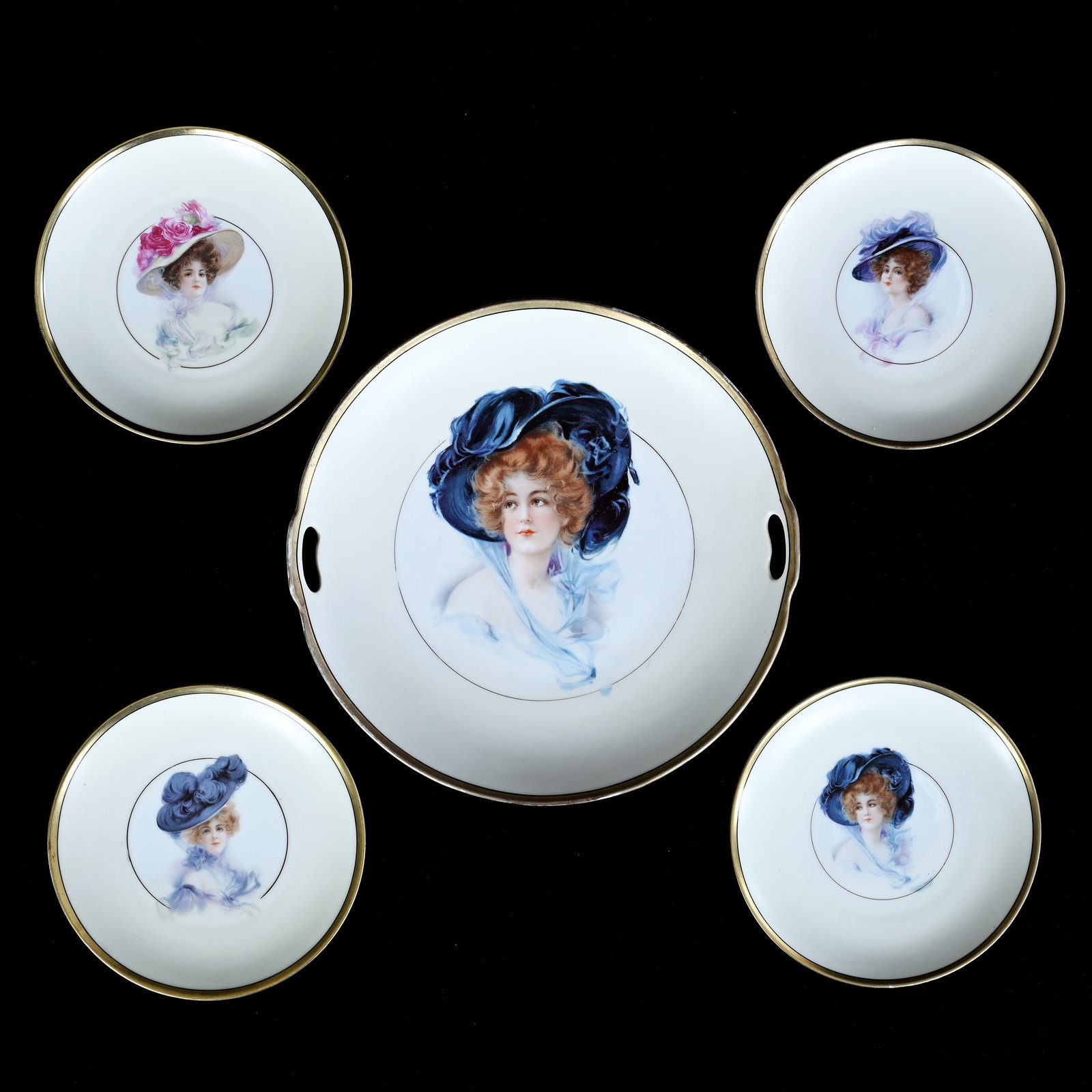 Cake Set, Prussia Gryphon Mark (1 of 2)