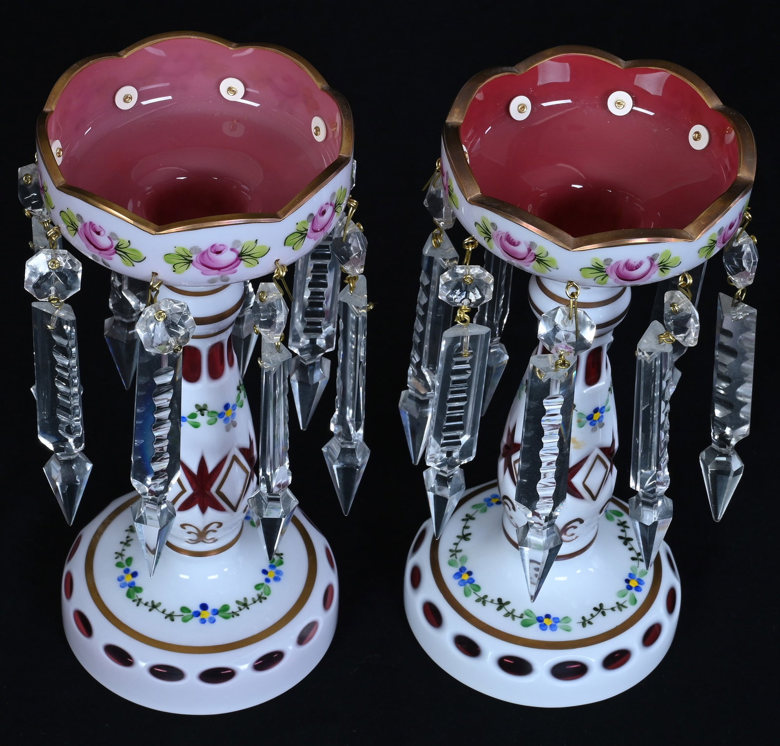 Pair Candle Lusters - 2