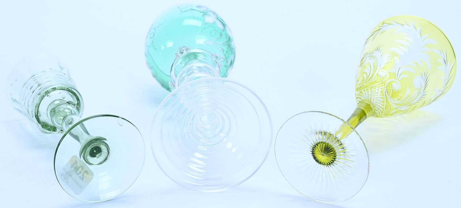 (3) Wine Stems - 2