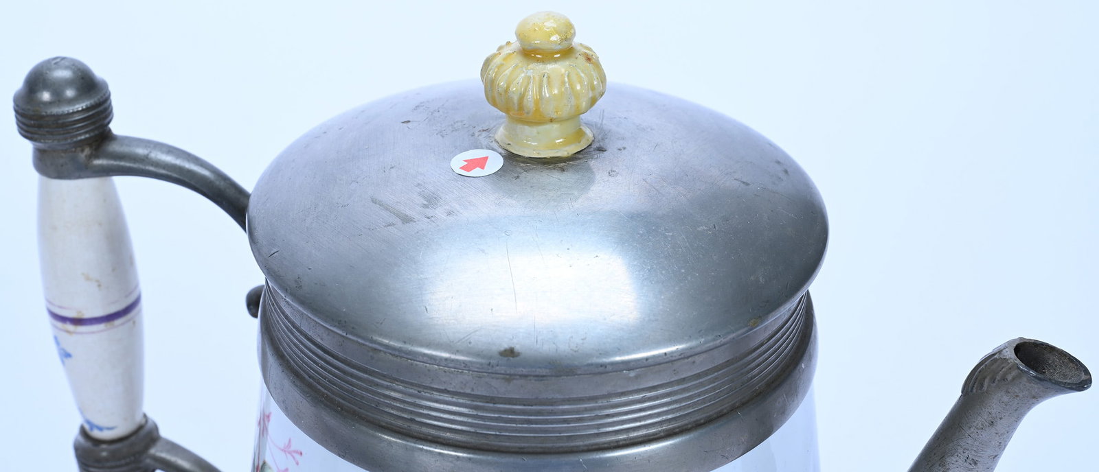 (2) Coffee Pots, Enamelware - 4