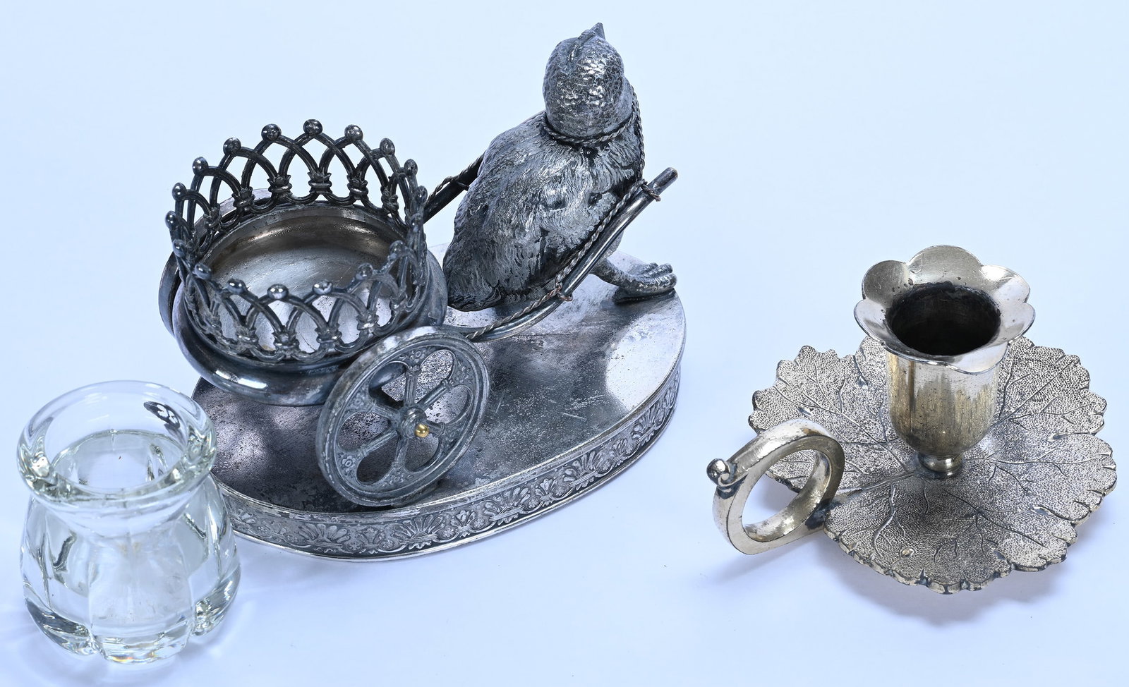 (2) Figural Silverplate Items - 2