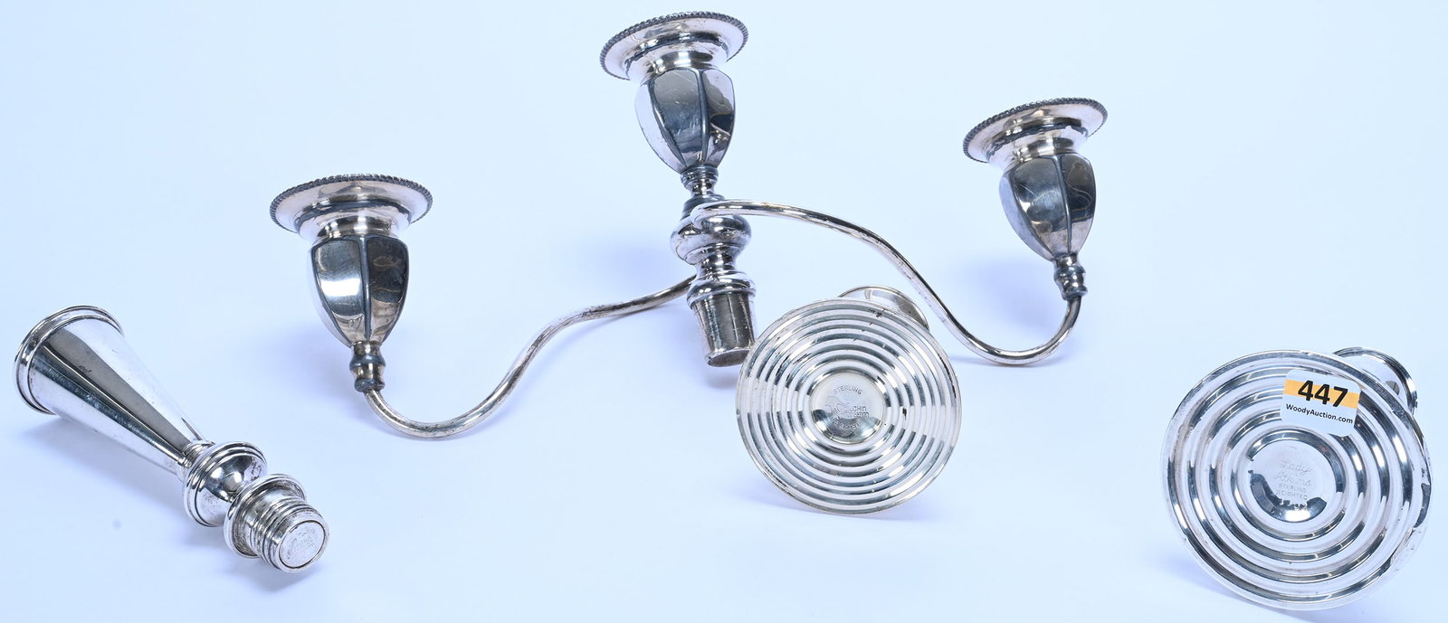 (3) Sterling Silver Weighted Items - 2