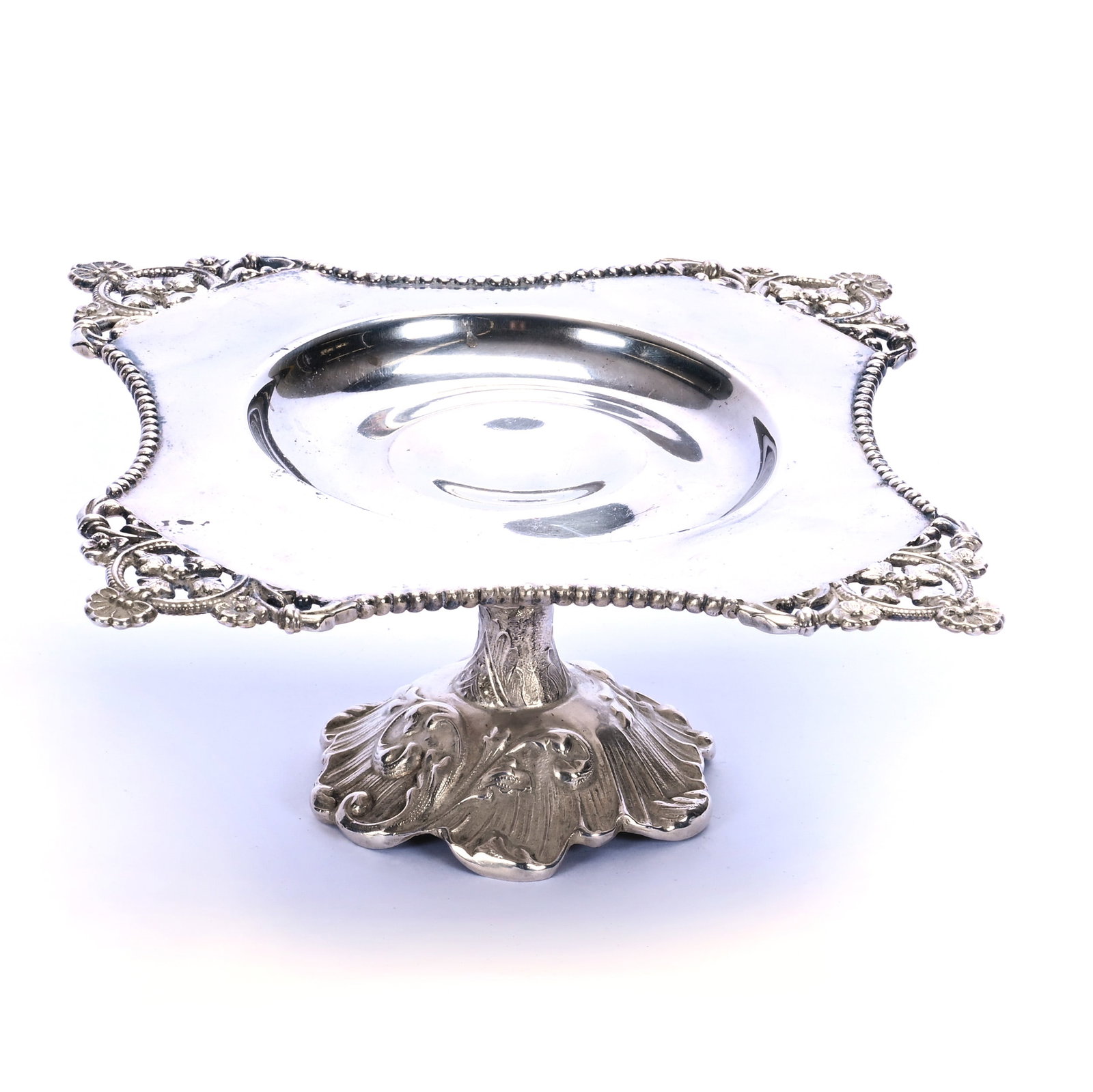 Compote, Marked Anchor Silverplate Co, Model #537 (1 of 4)