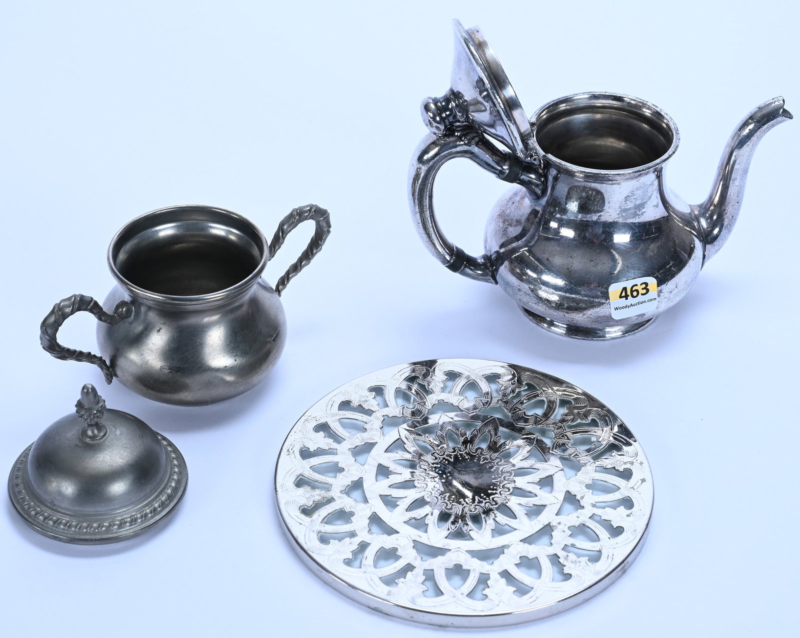 (3) Silverplate Items - 2