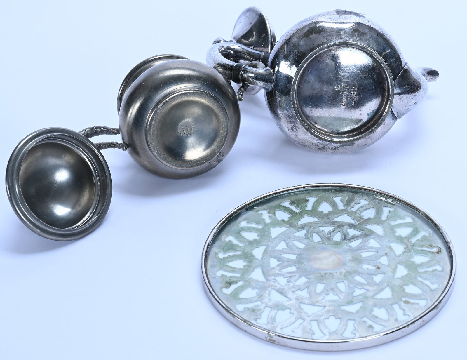 (3) Silverplate Items - 3