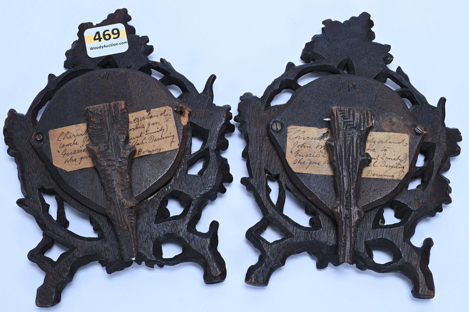 Pair Picture Frames - 2