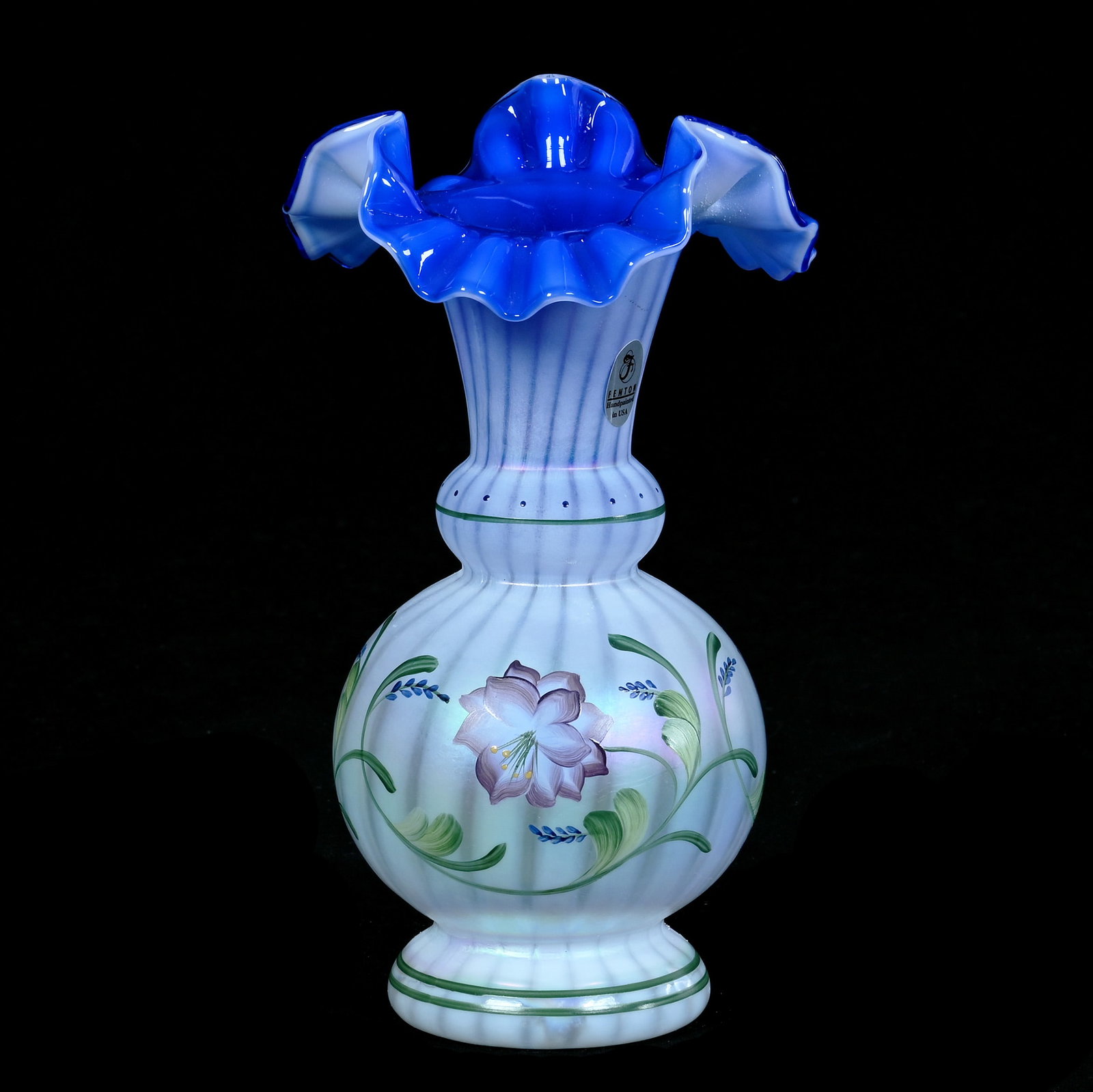 Vase, Modern Fenton Art Glass (1 of 4)