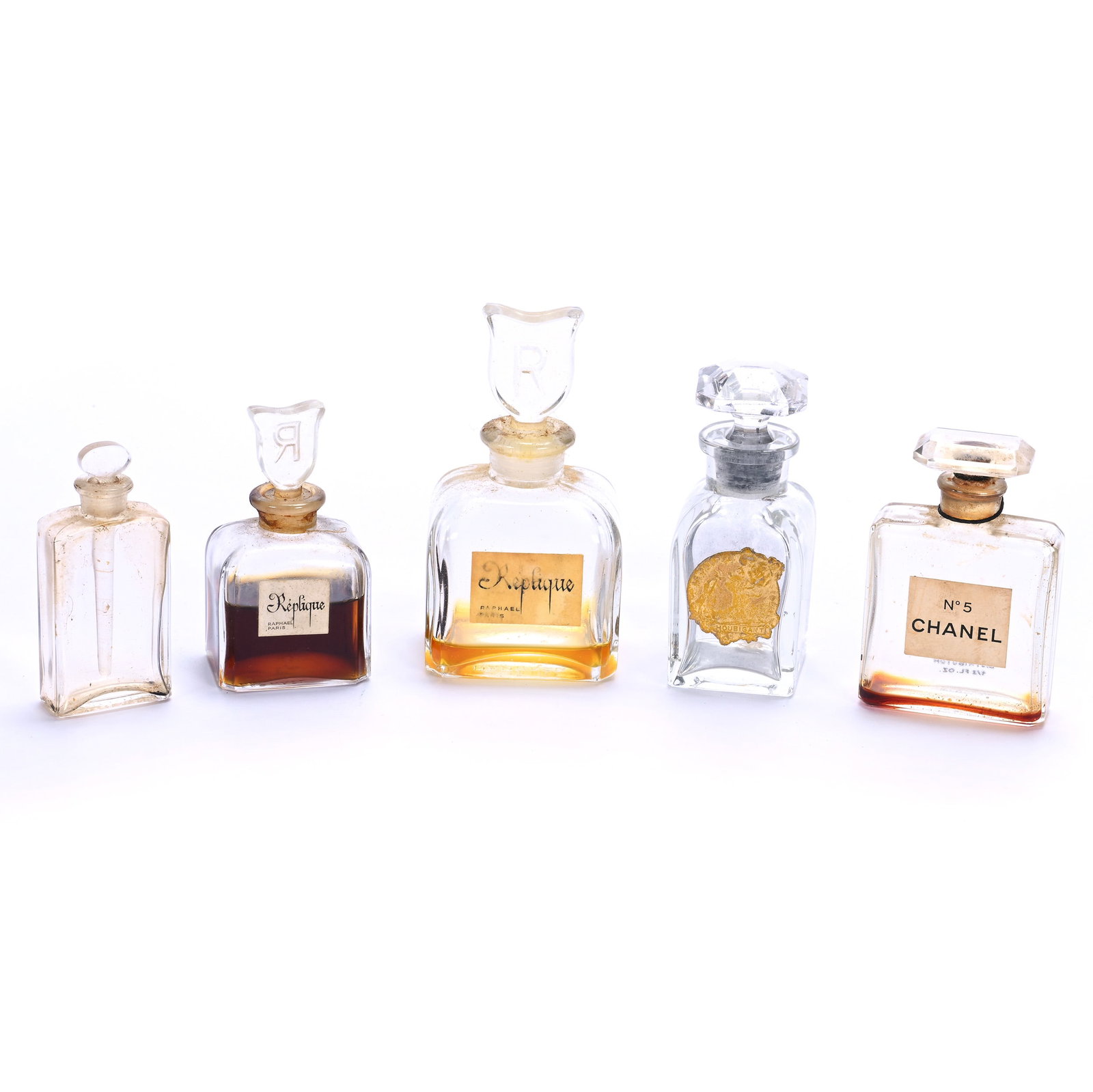 (5) French Perfume Bottles (1 of 3)