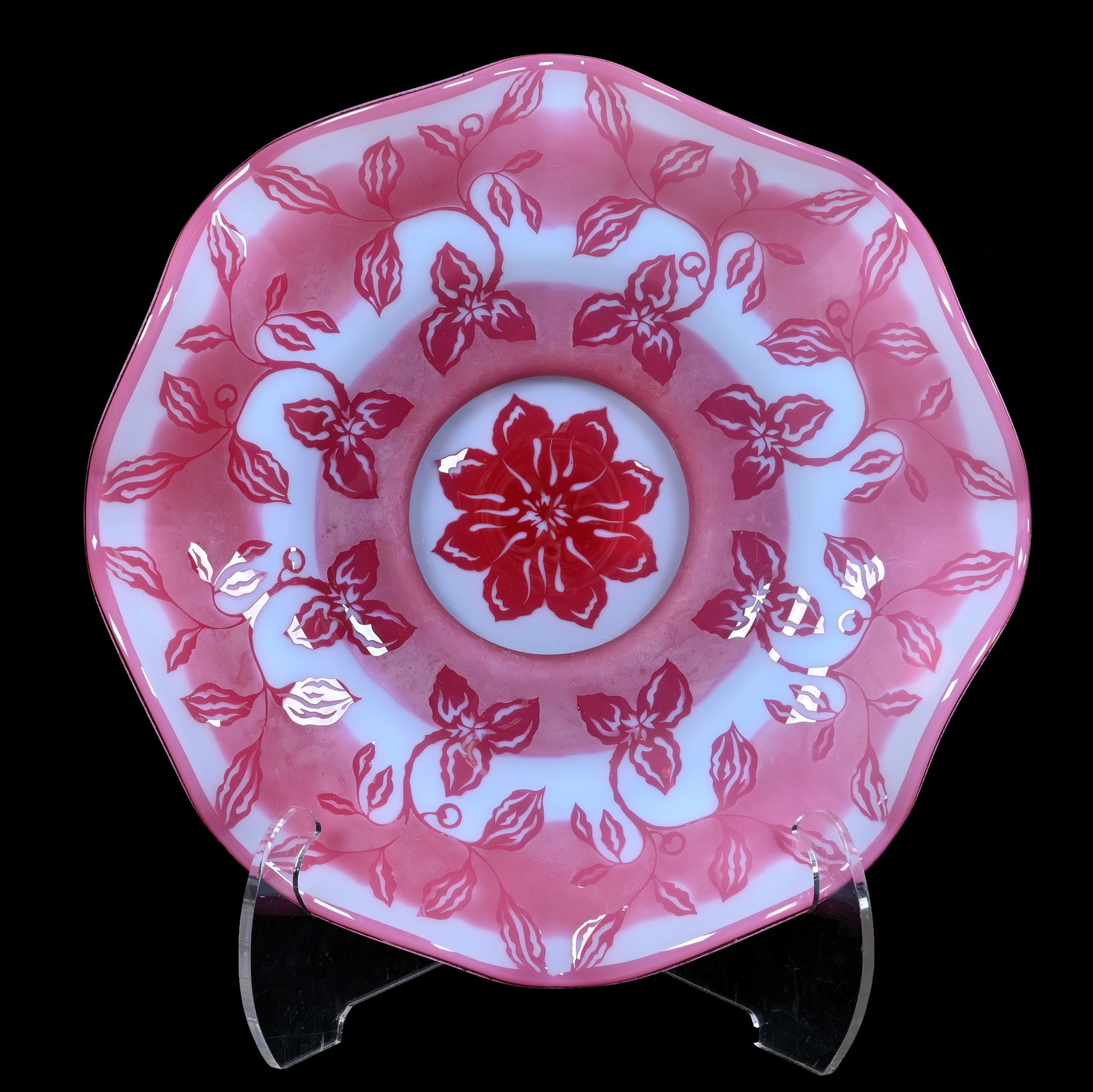 Bowl, Fenton Art Glass Limited Edition Connoisseur Collection (1 of 3)