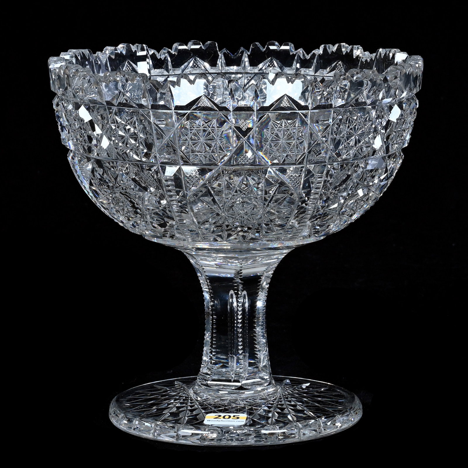 Compote, American Brilliant Cut Glass (1 of 3)