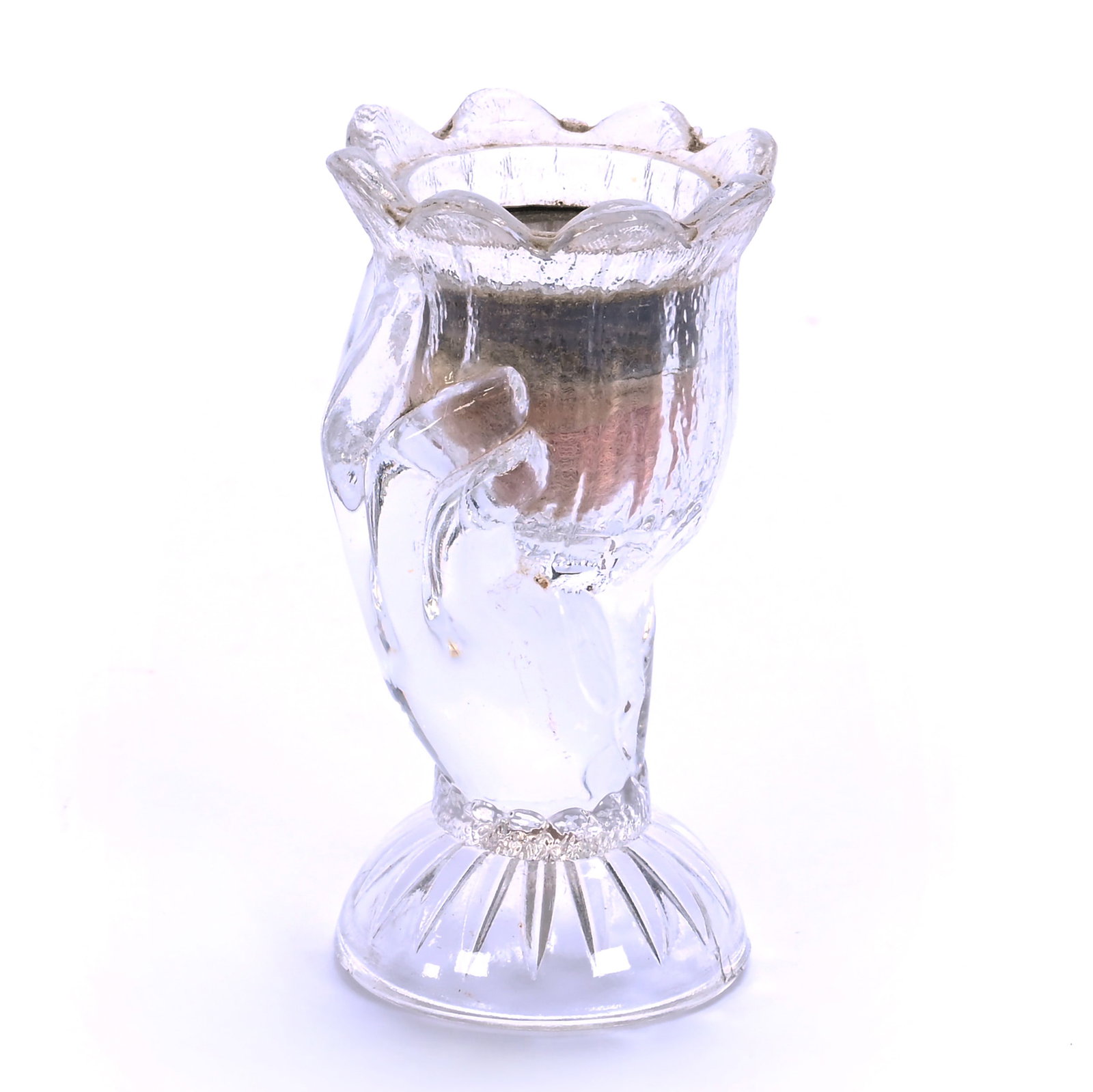 Hand Vase With Inset Compass (1 of 3)