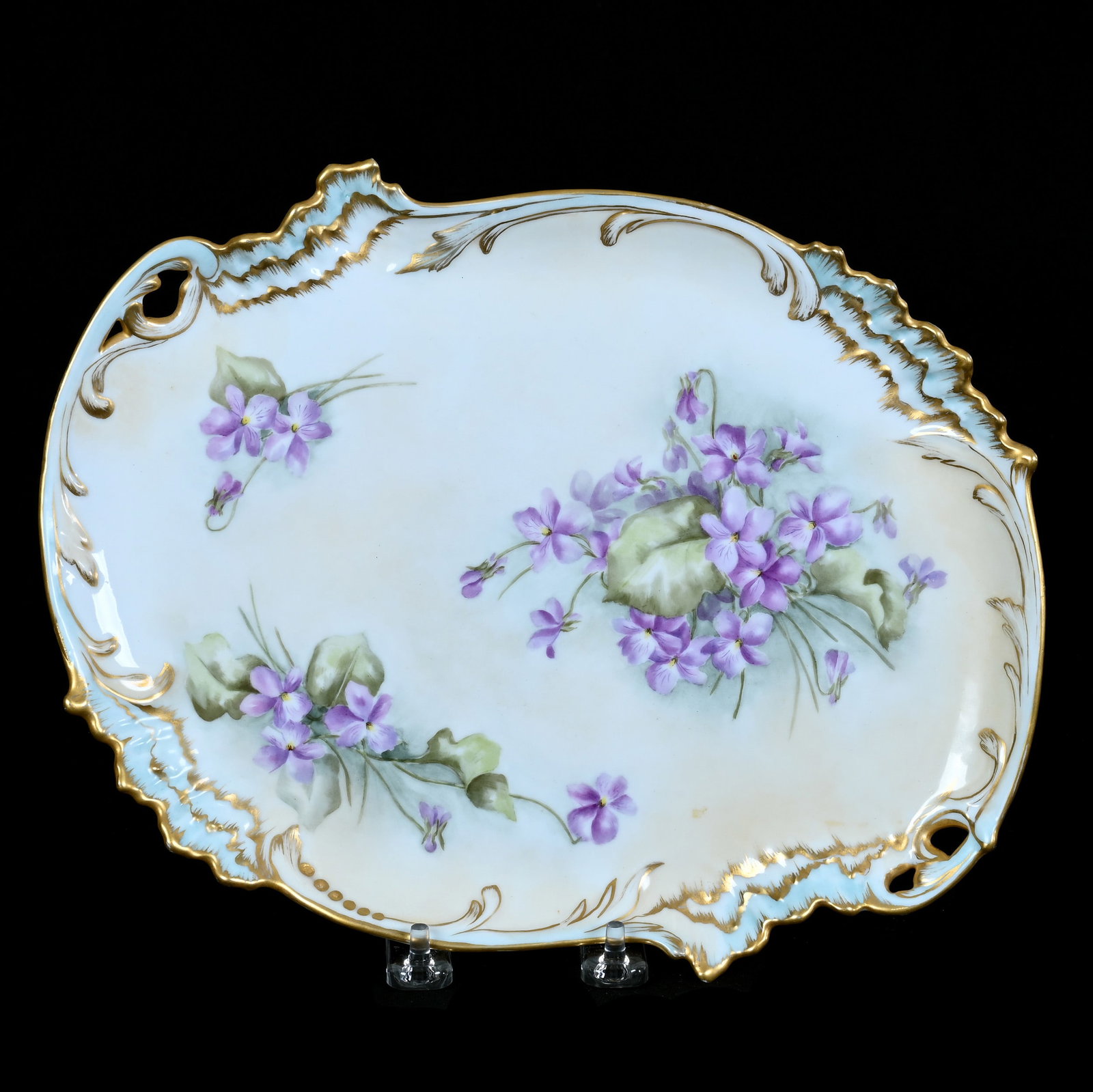 Dresser Tray, Marked D&C Limoges (1 of 2)