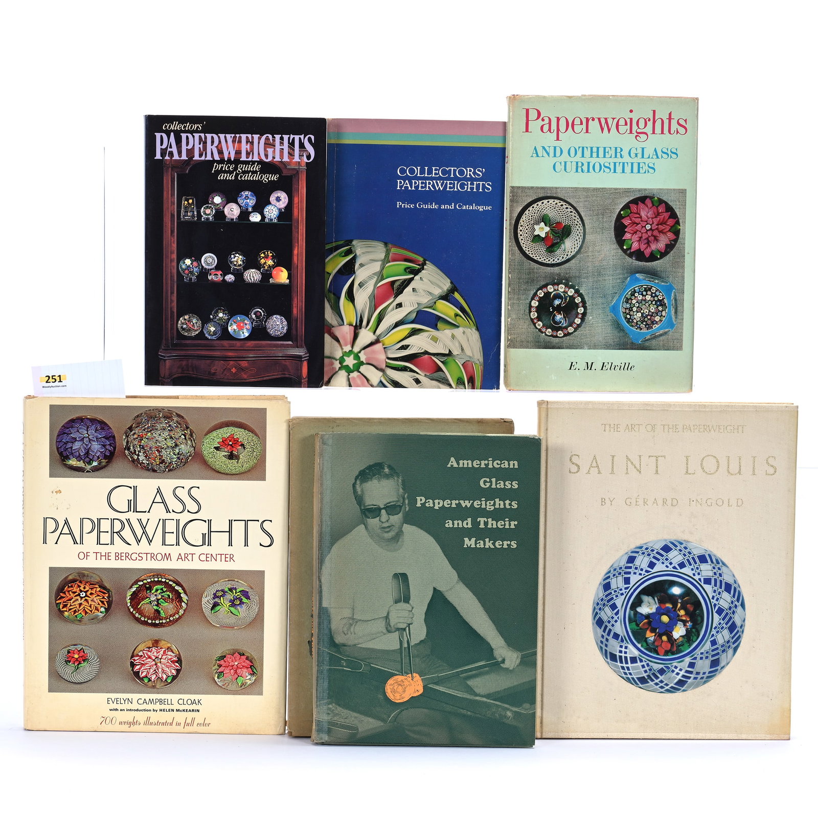 (6) Books About Paperweights (1 of 2)