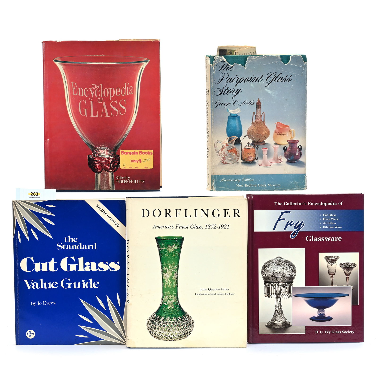 (5) Books About Cut Glass And Art Glass (1 of 2)