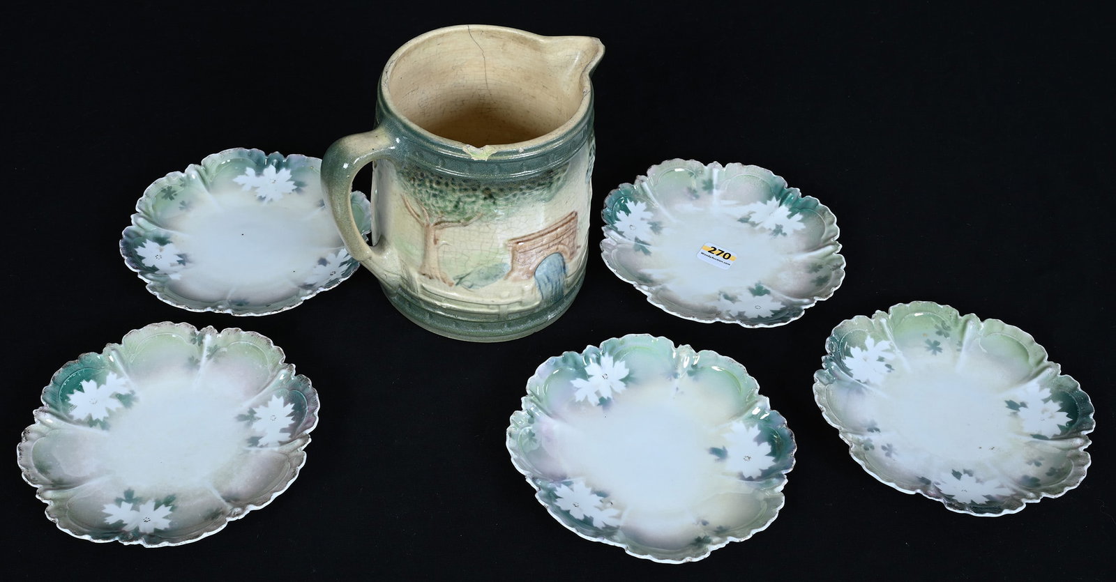 Pitcher And (5) Plates - 2