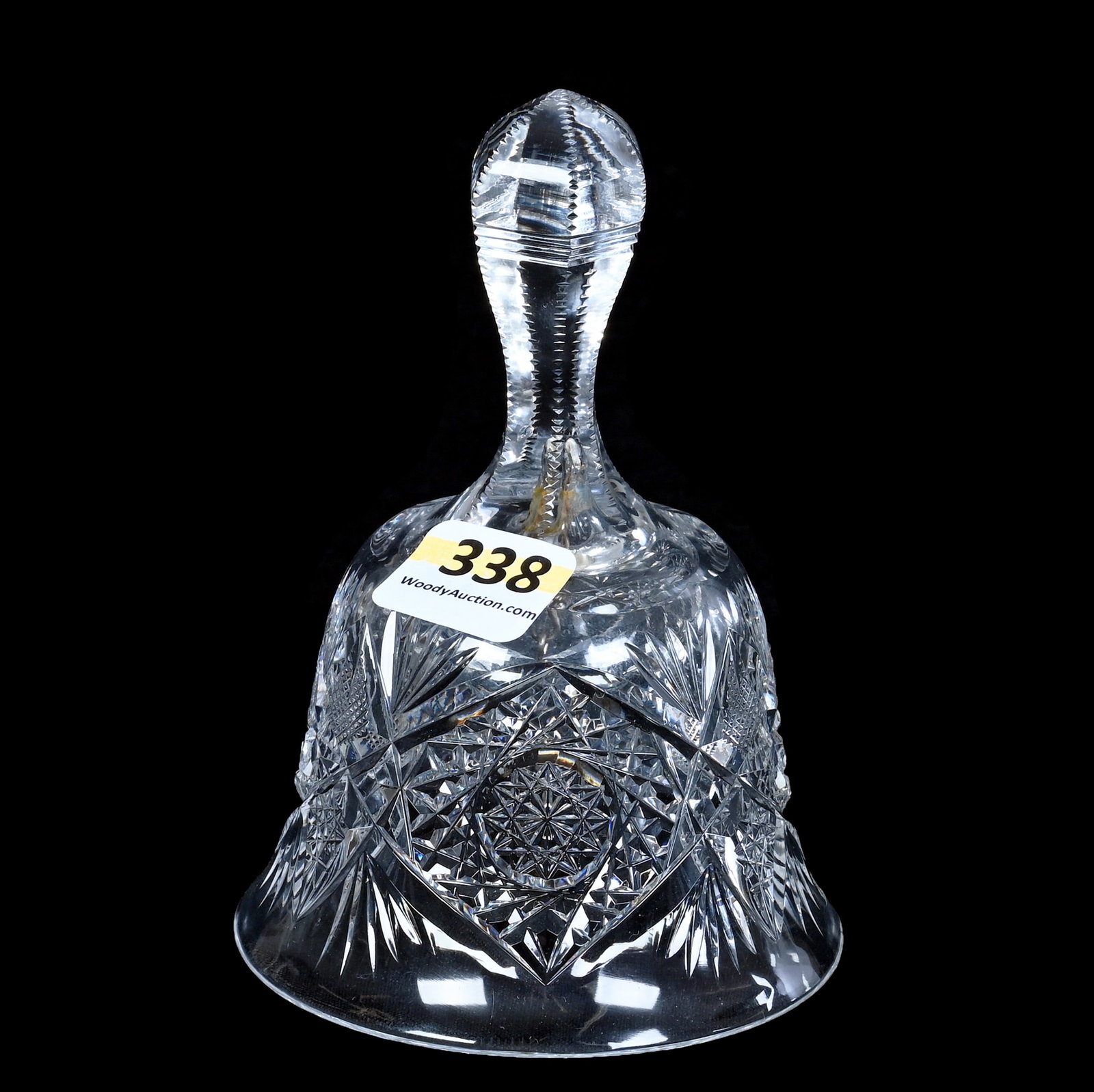 Dinner Bell, American Brilliant Cut Glass (1 of 2)