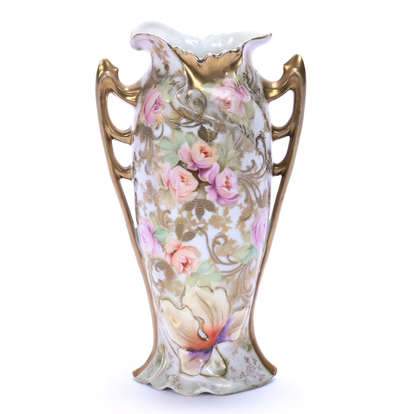 Two Handled Vase, Marked Royal Vienna (1 of 4)