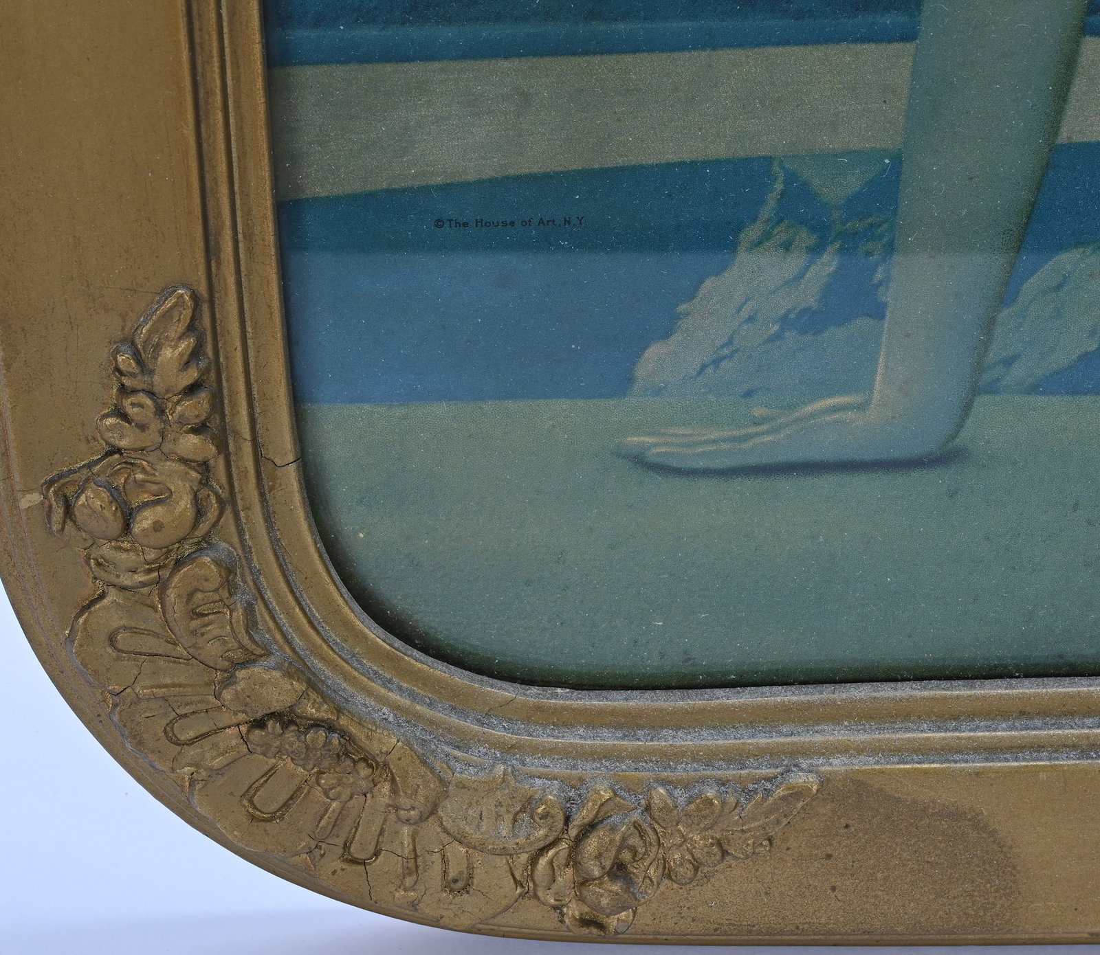 Framed Lithograph By Maxfield Parrish - 2