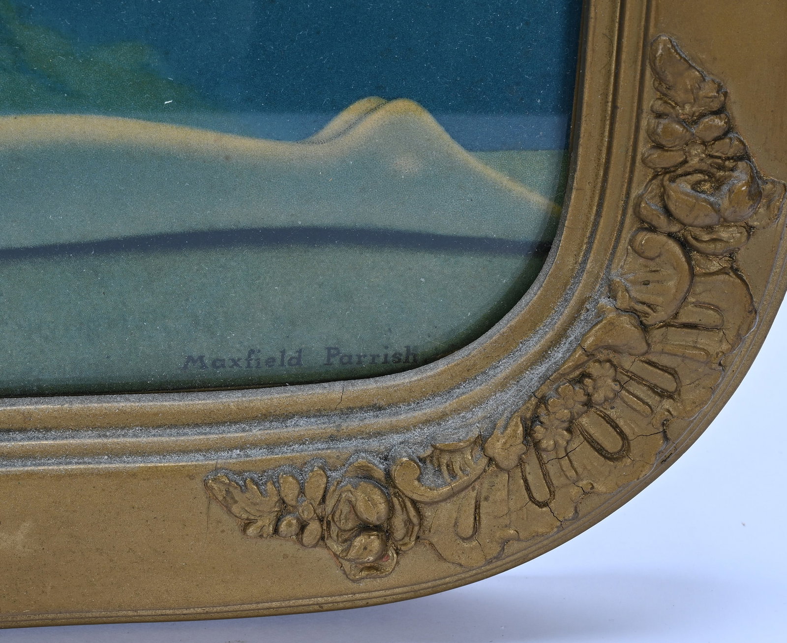 Framed Lithograph By Maxfield Parrish - 3