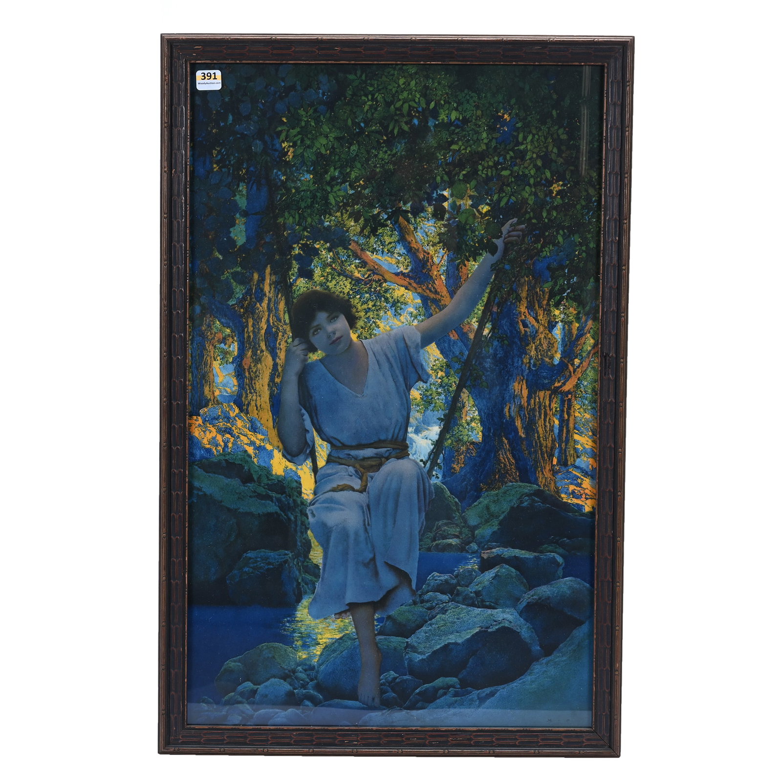 Framed Lithograph By Maxfield Parrish (1 of 2)