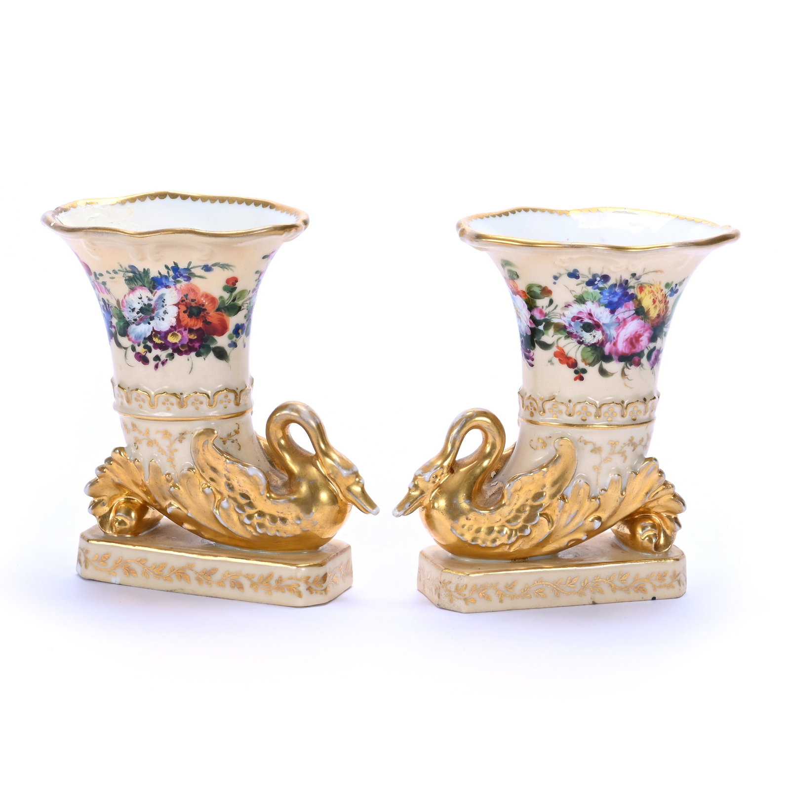 Pair Of Vases, Marked J.P. (Jacob Petit) (1 of 5)