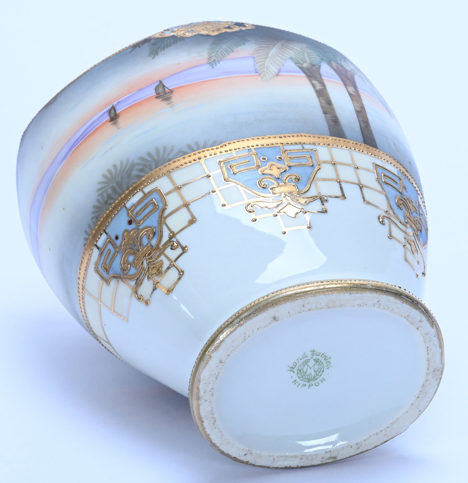 Two Handled Vase, Marked Nippon - 3