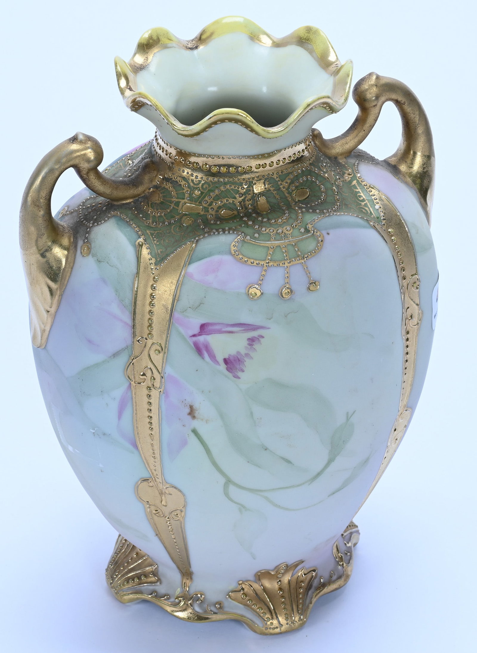 Two Handled Vase, Marked Nippon - 2