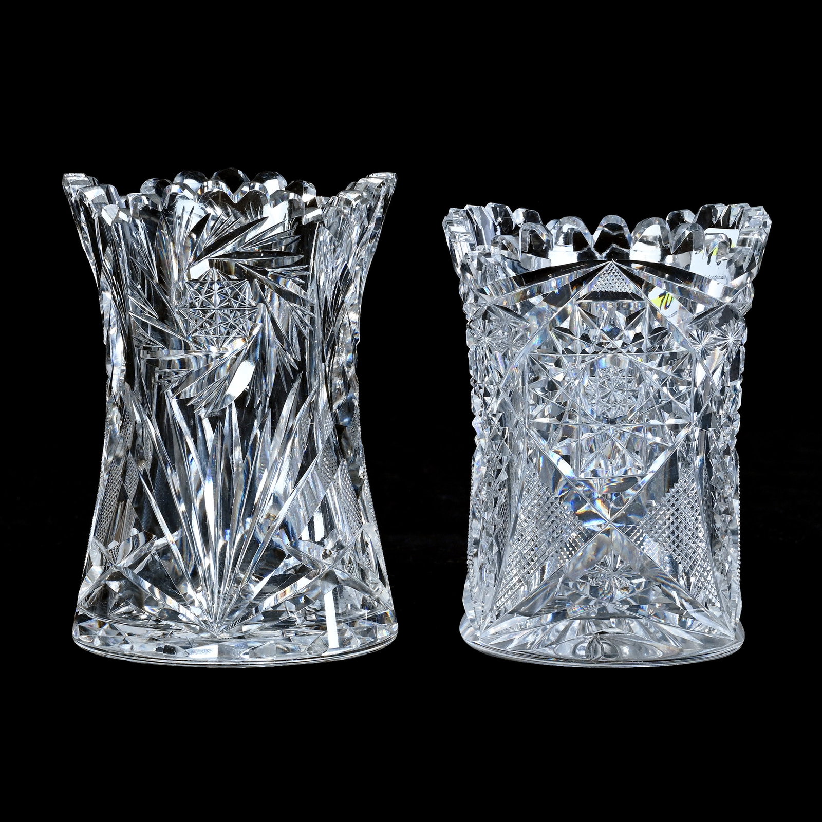 (2) Spooners, American Brilliant Cut Glass (1 of 3)