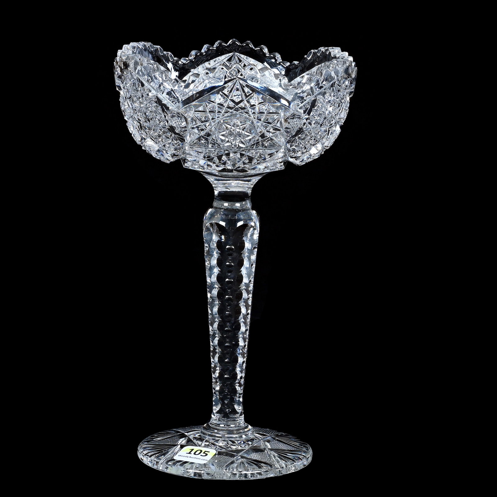 Compote, American Brilliant Cut Glass (1 of 5)
