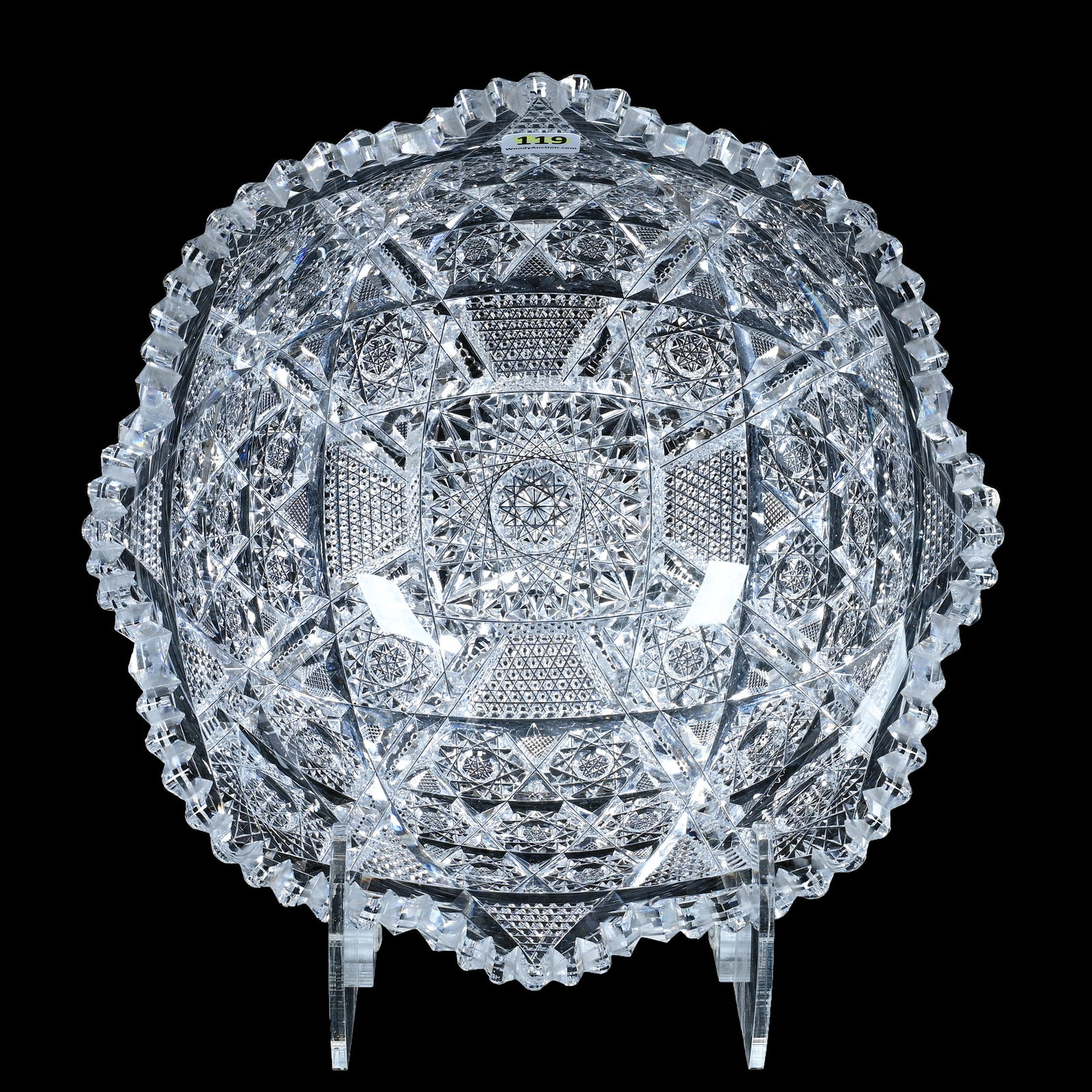 Bowl, American Brilliant Cut Glass (1 of 4)