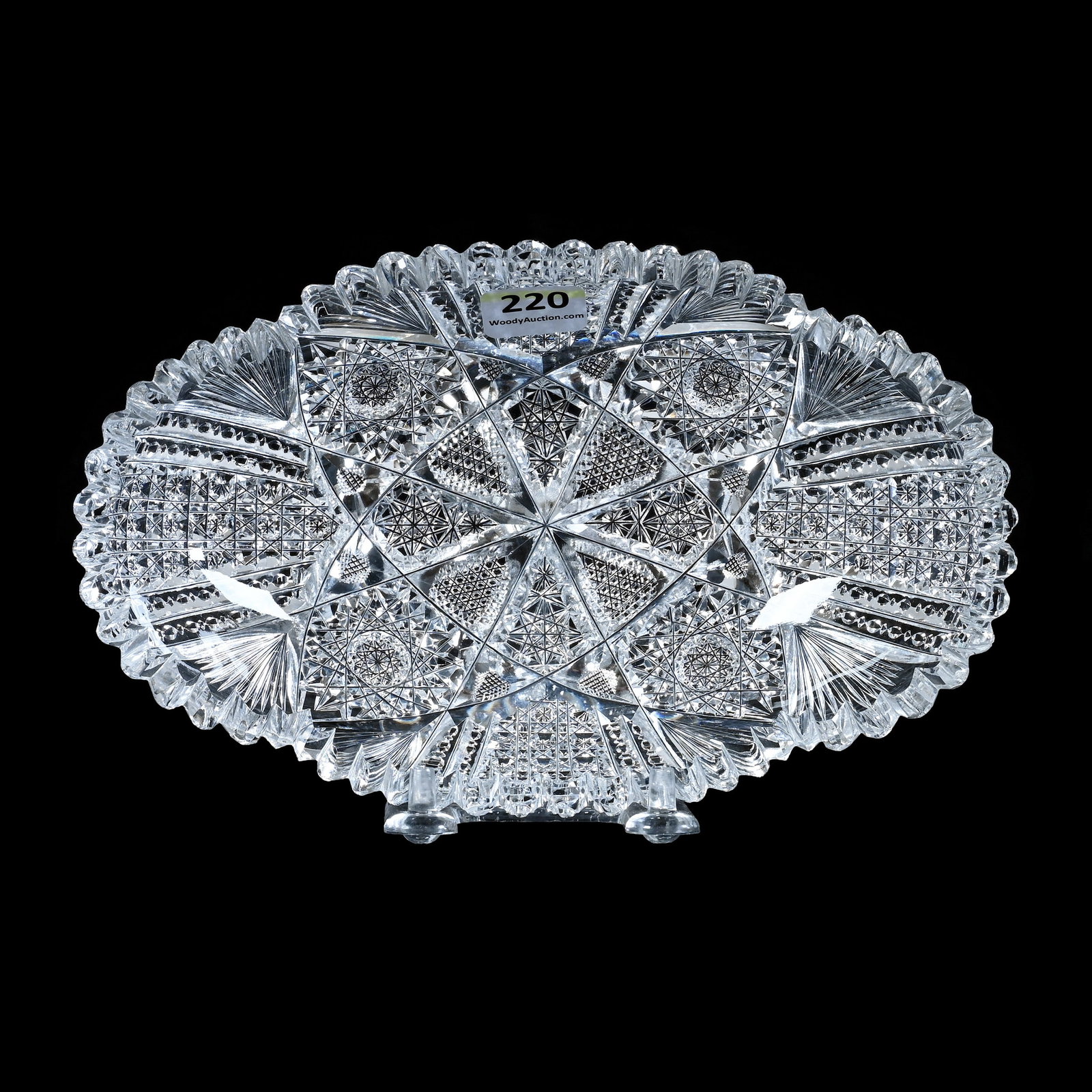 Relish, American Brilliant Cut Glass (1 of 2)