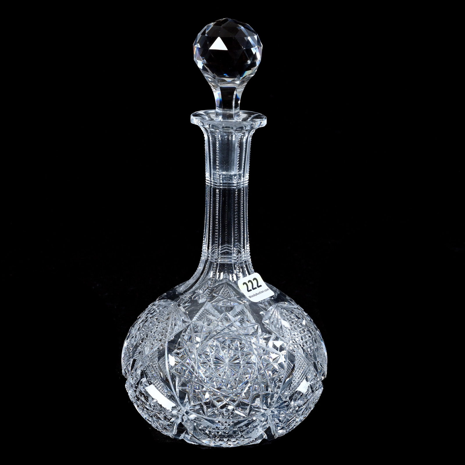 Decanter, American Brilliant Cut Glass (1 of 3)