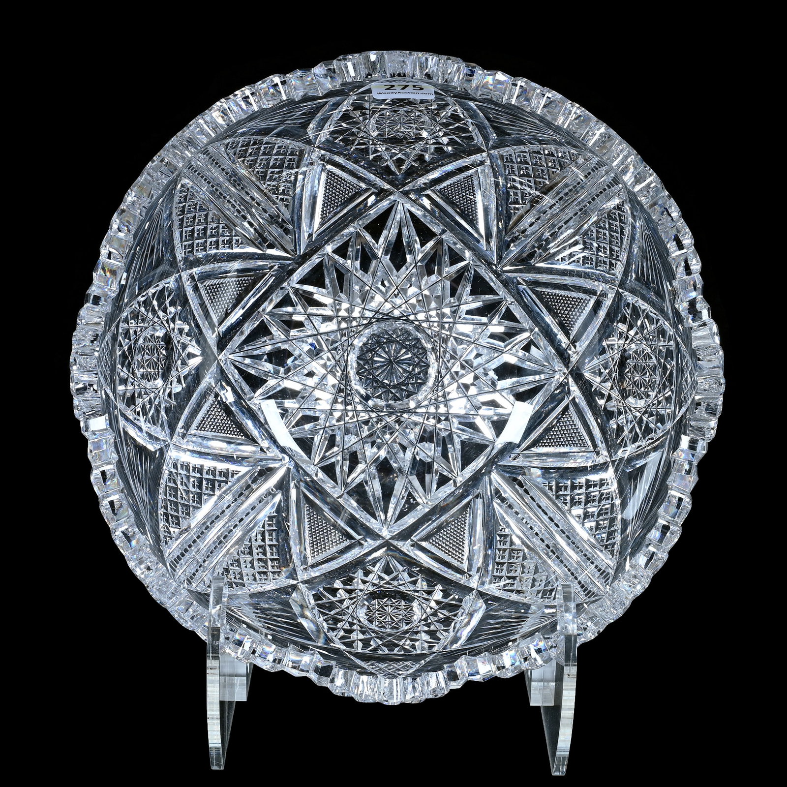 Bowl, American Brilliant Cut Glass (1 of 3)