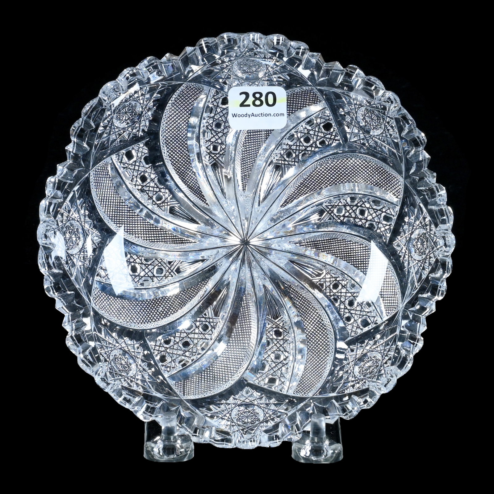 Nappy, American Brilliant Cut Glass (1 of 2)