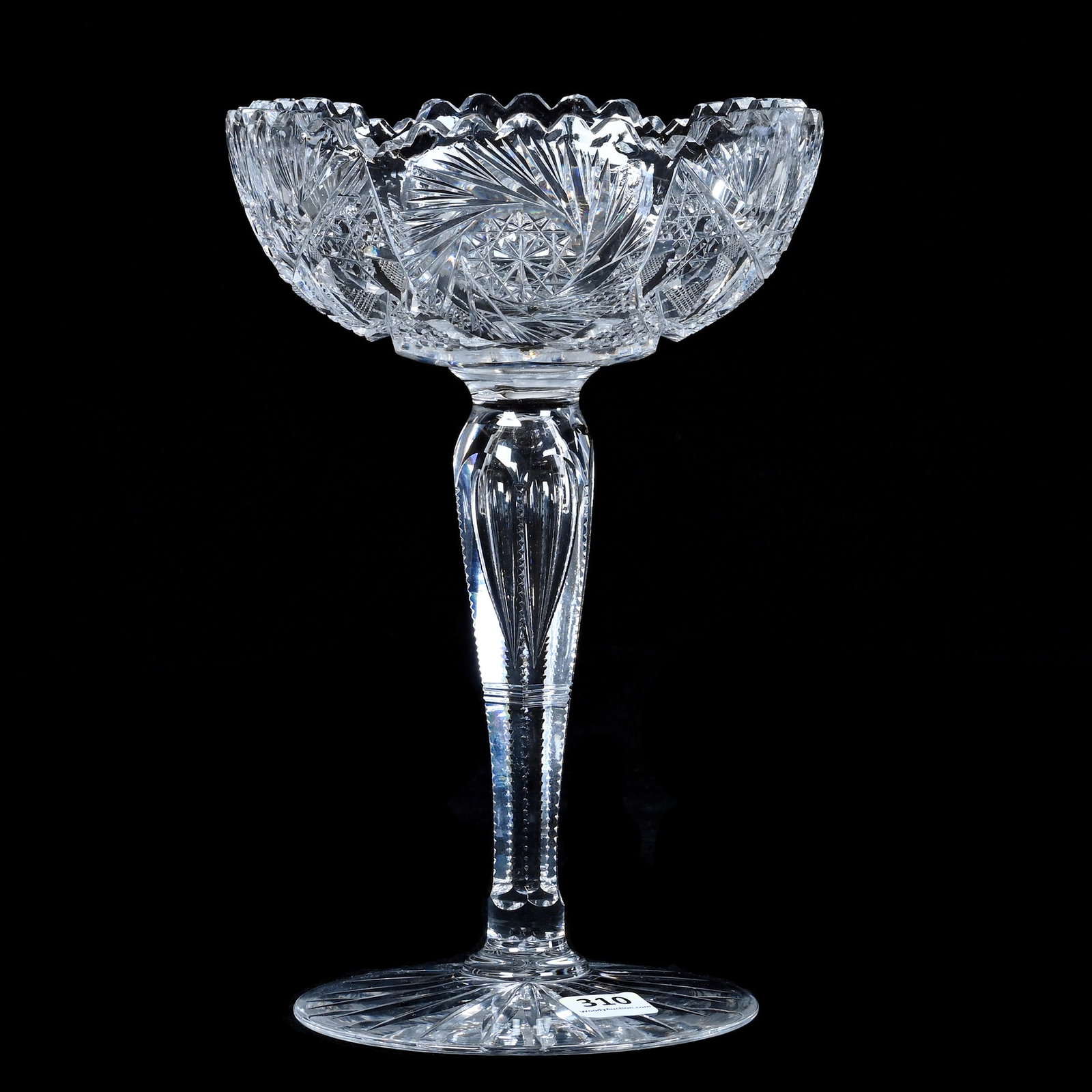 Compote, American Brilliant Cut Glass (1 of 7)