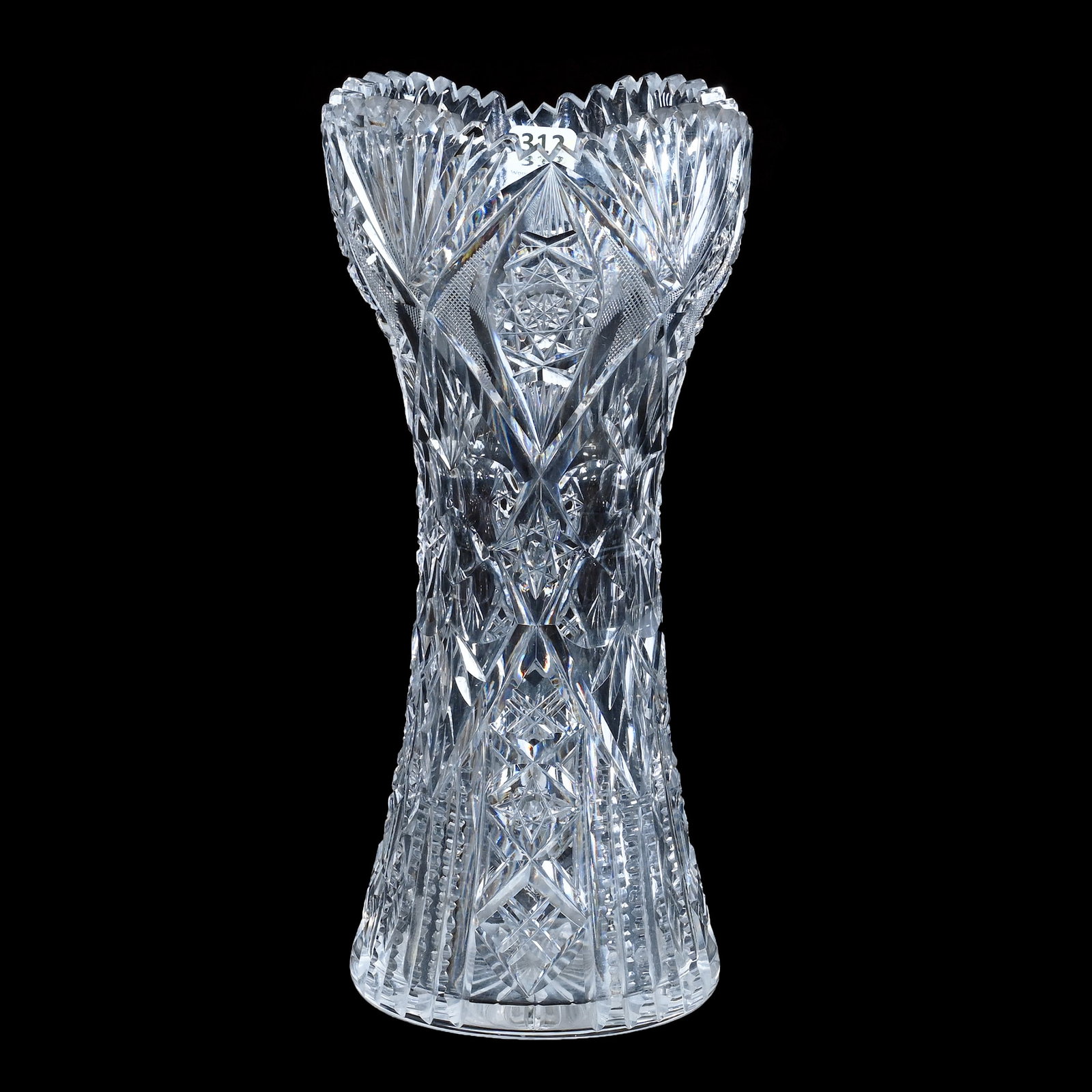 Vase, American Brilliant Cut Glass (1 of 4)