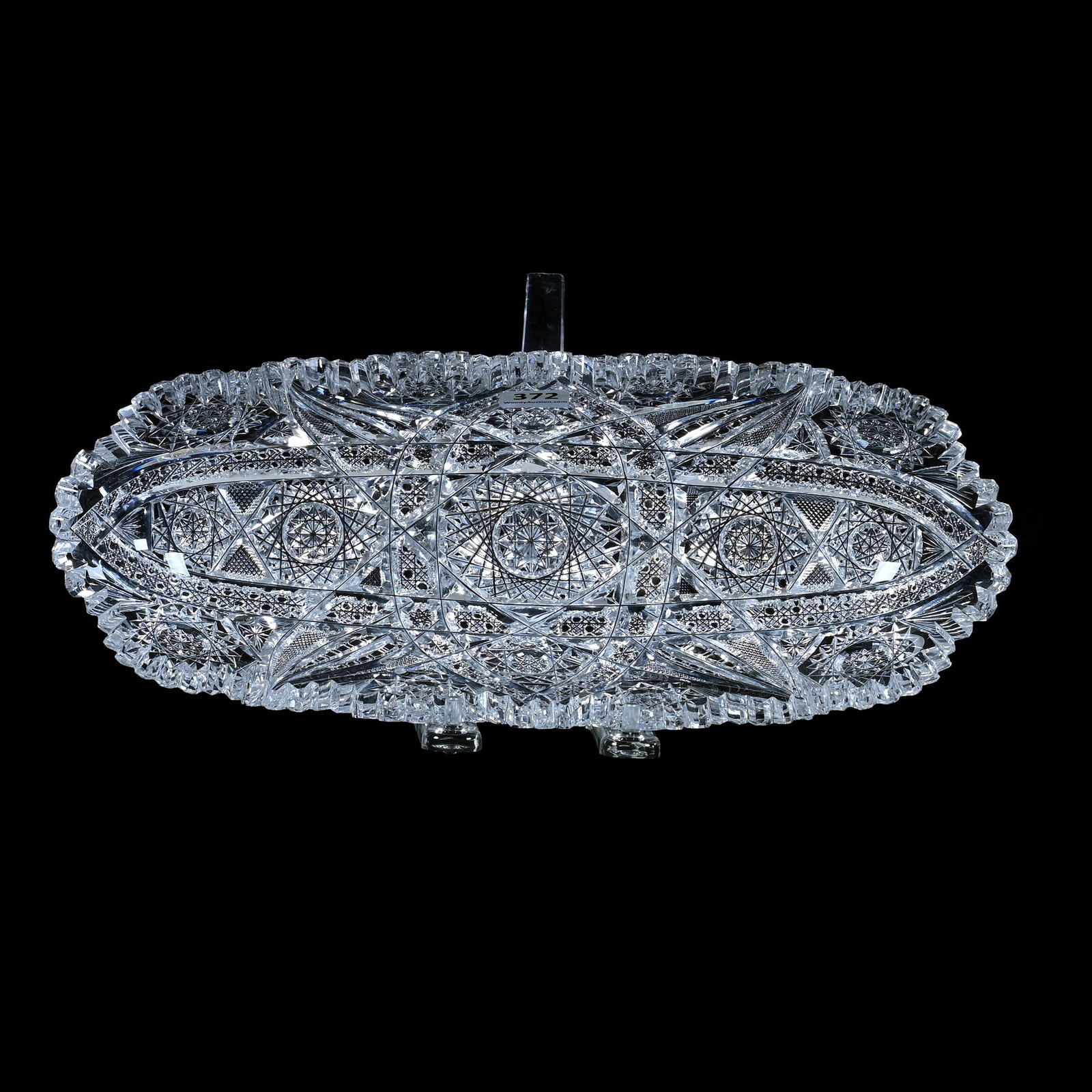 Celery Tray, American Brilliant Cut Glass, Carolyn Pattern By J. Hoare (1 of 8)