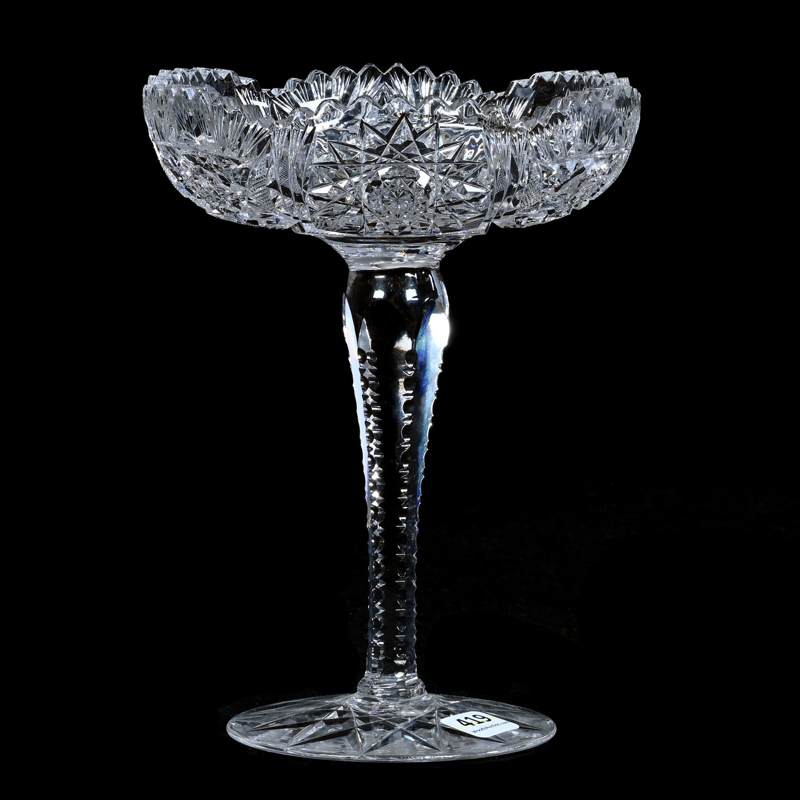 Compote, American Brilliant Cut Glass (1 of 3)