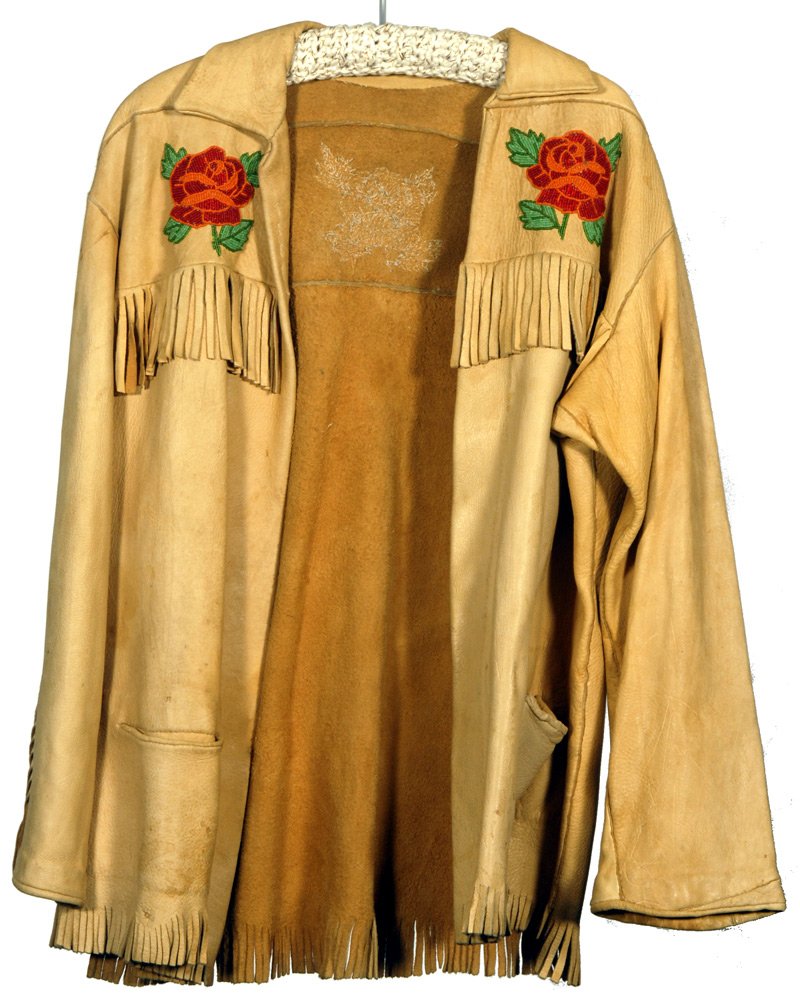 30" SUPPLE ELK HIDE LEATHER JACKET