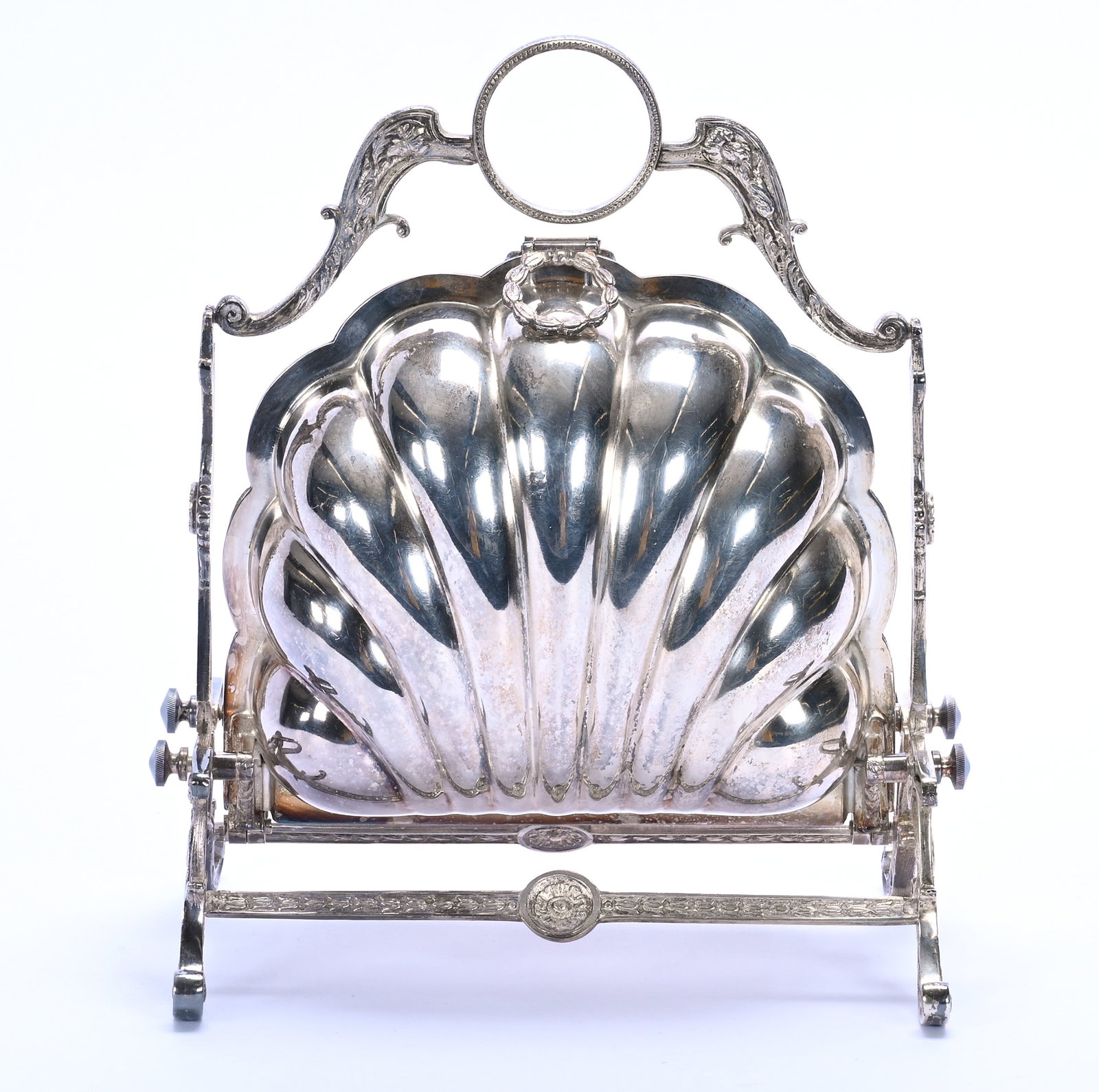 Biscuit Warmer, English Silverplate (1 of 4)